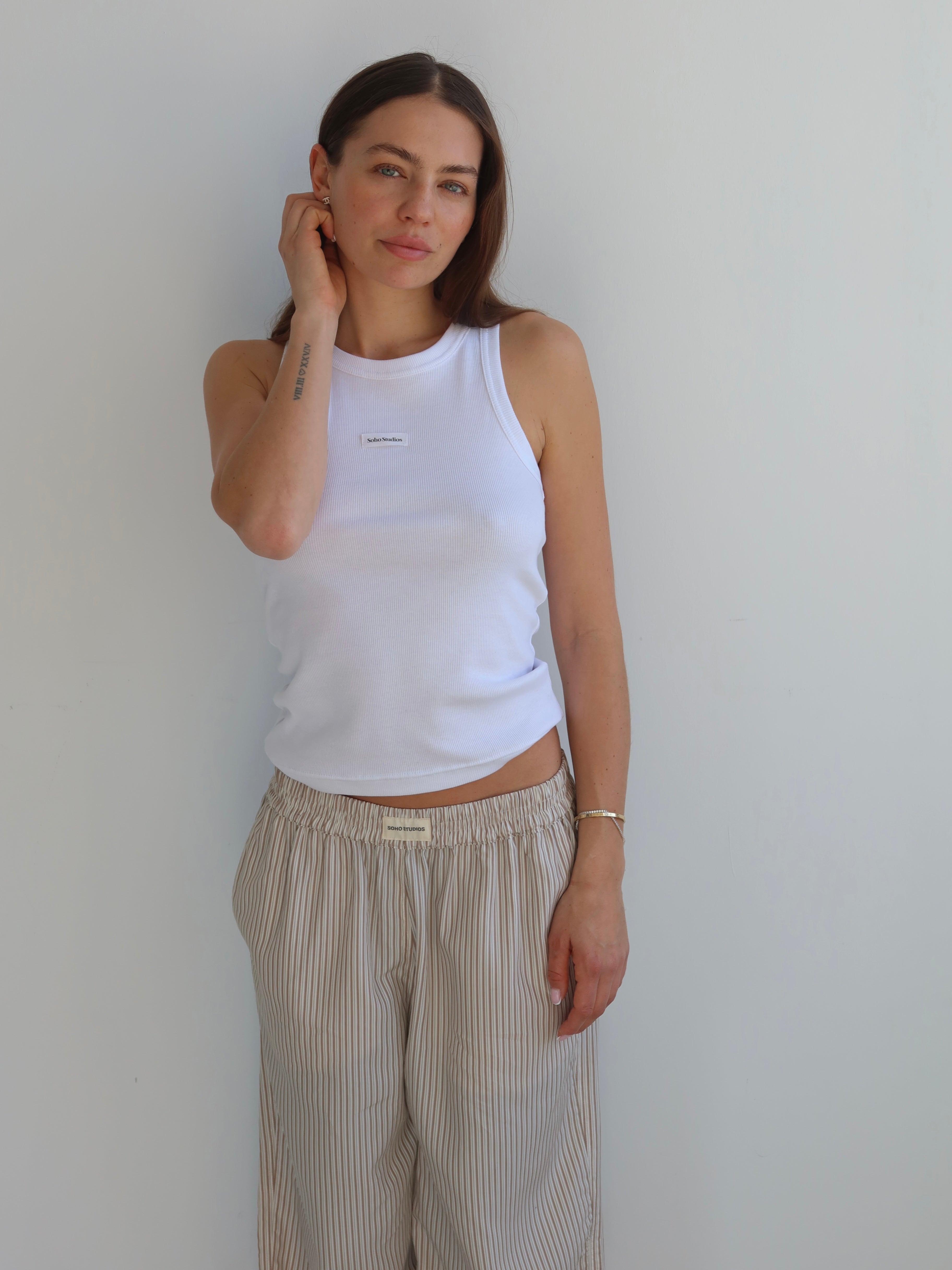SOHO STUDIOS LIV Tank Top white