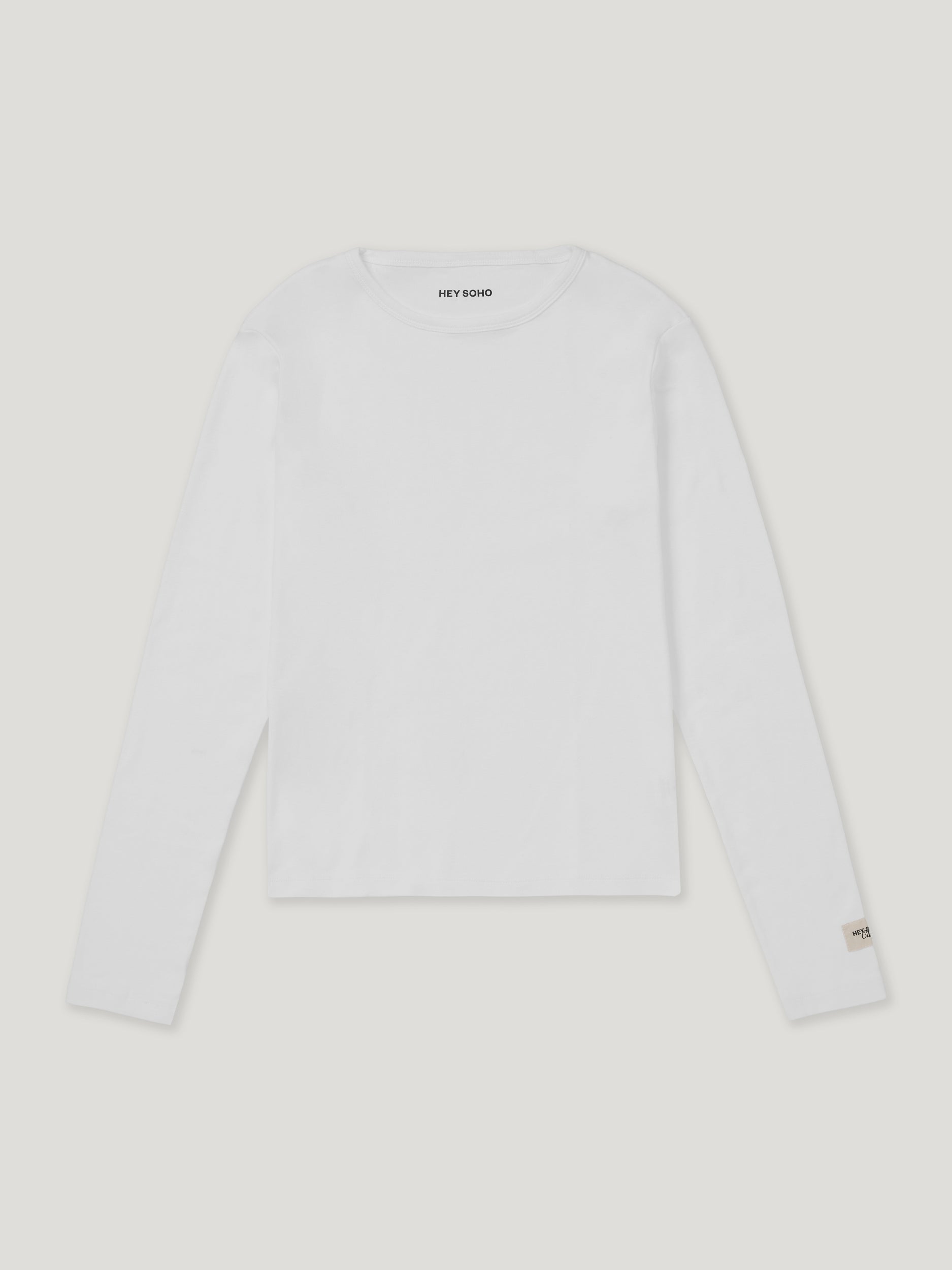 HEY SOHO RIB LONGSLEEVE offwhite