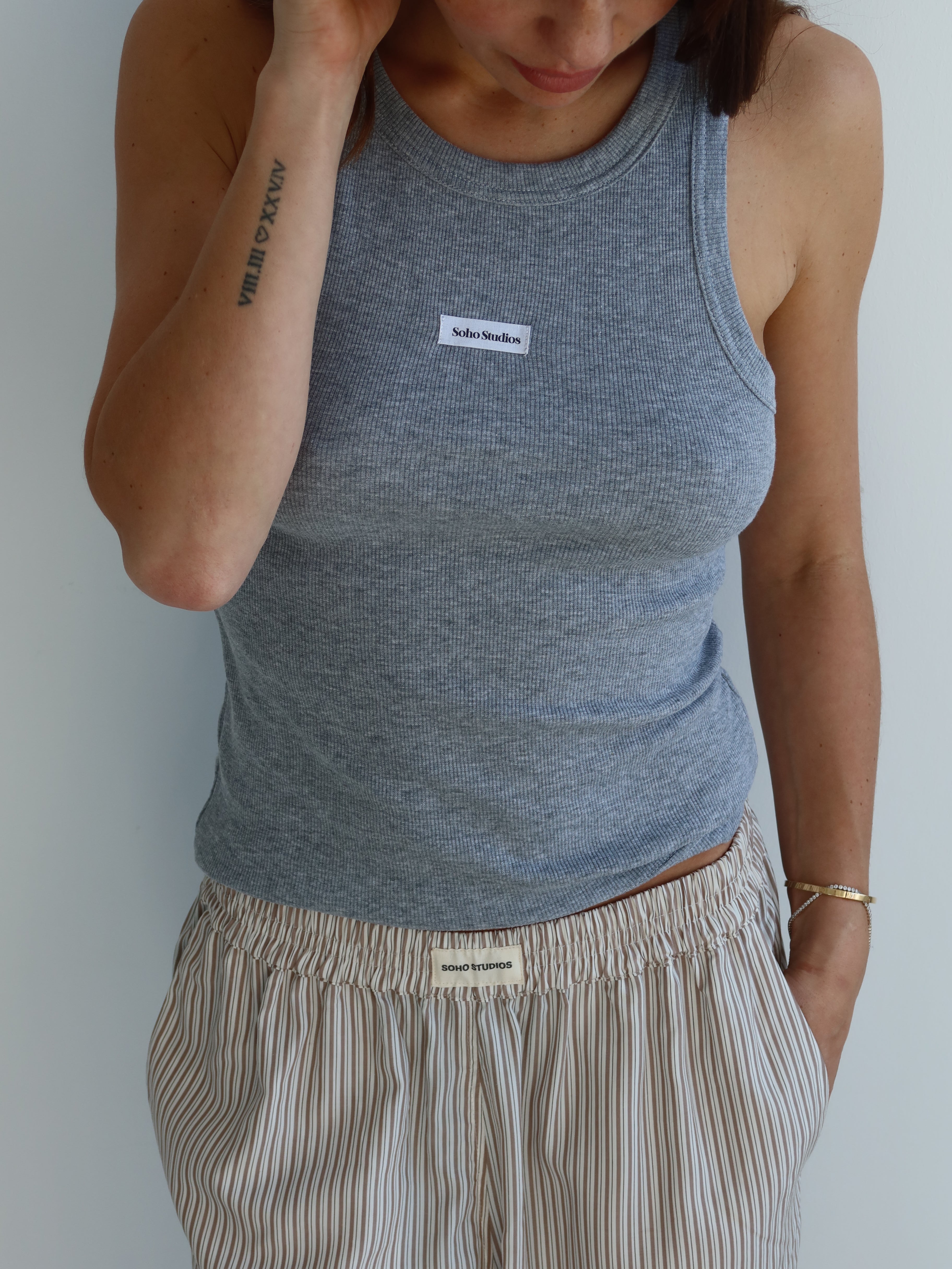 SOHO STUDIOS LIV Tank Top grey melange