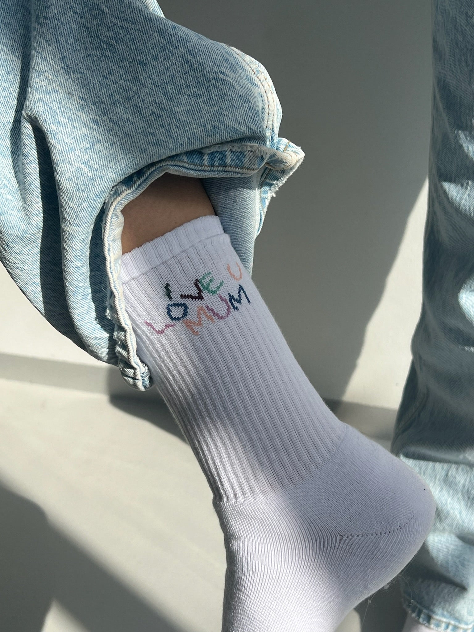I LOVE YOU MUM Socken
