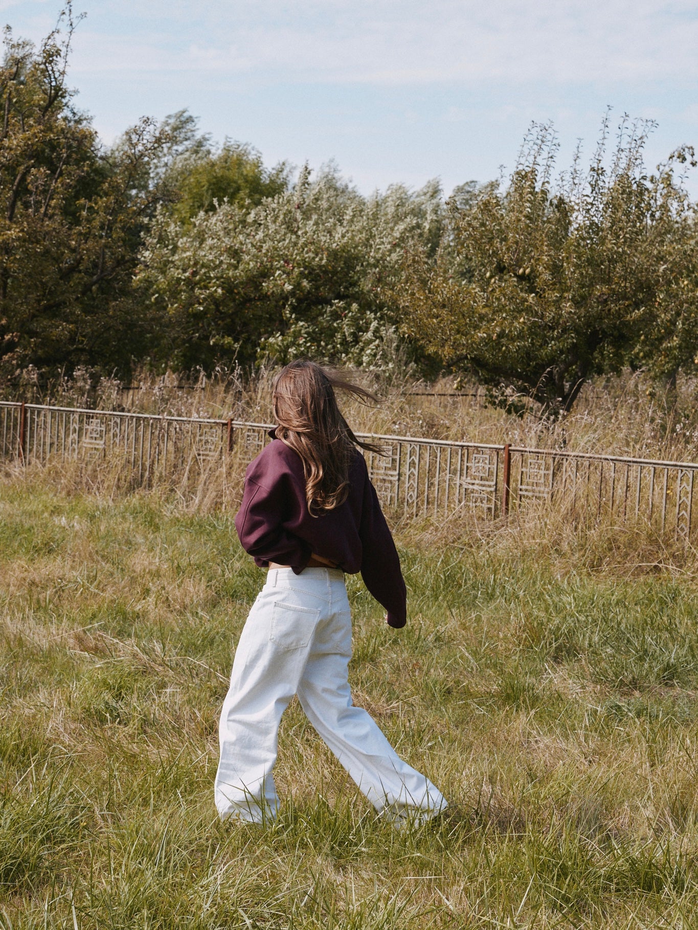 HEY SOHO TECHNO SWEATSHIRT PLUM