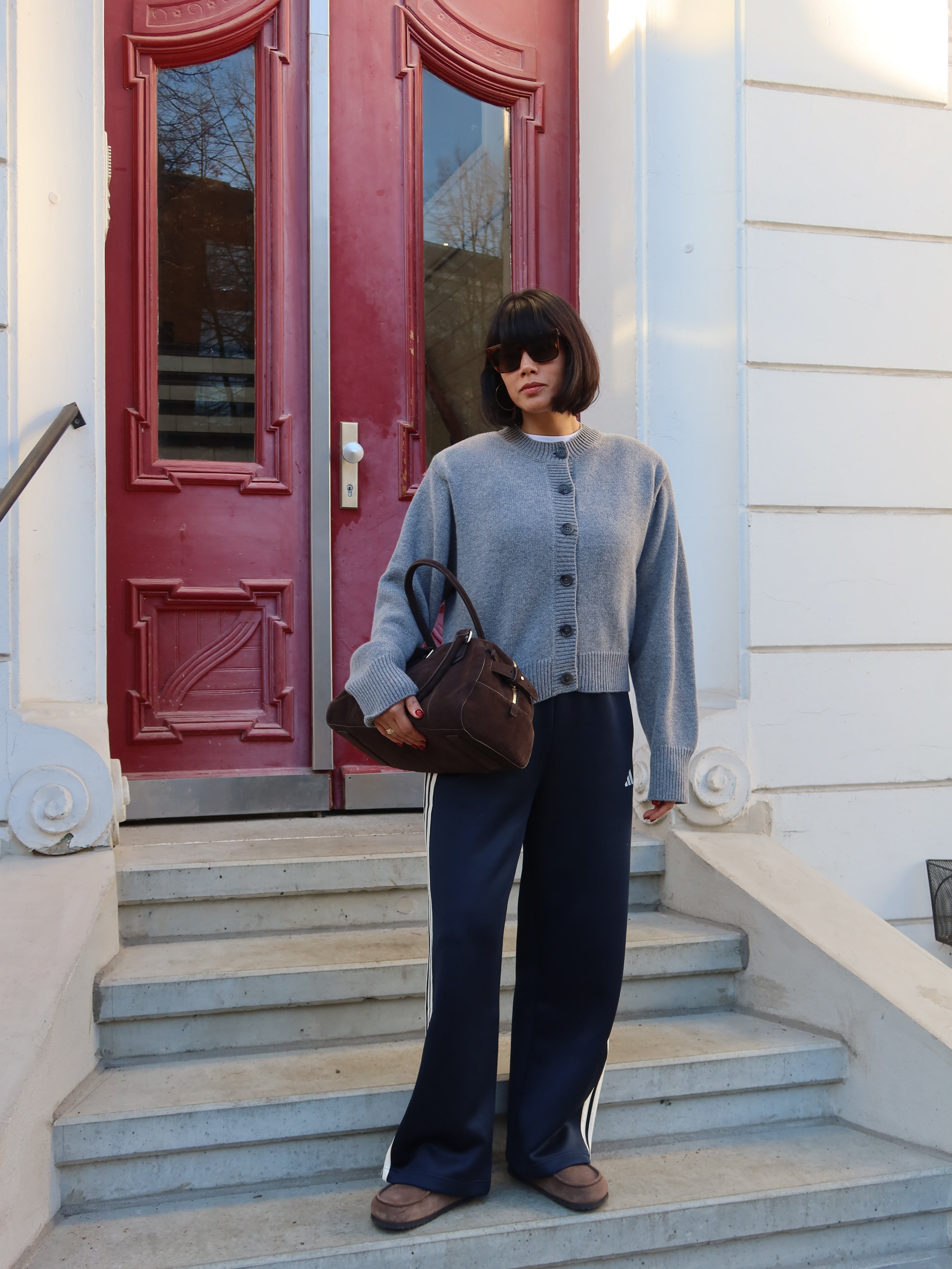 KATE CARDIGAN grey melange