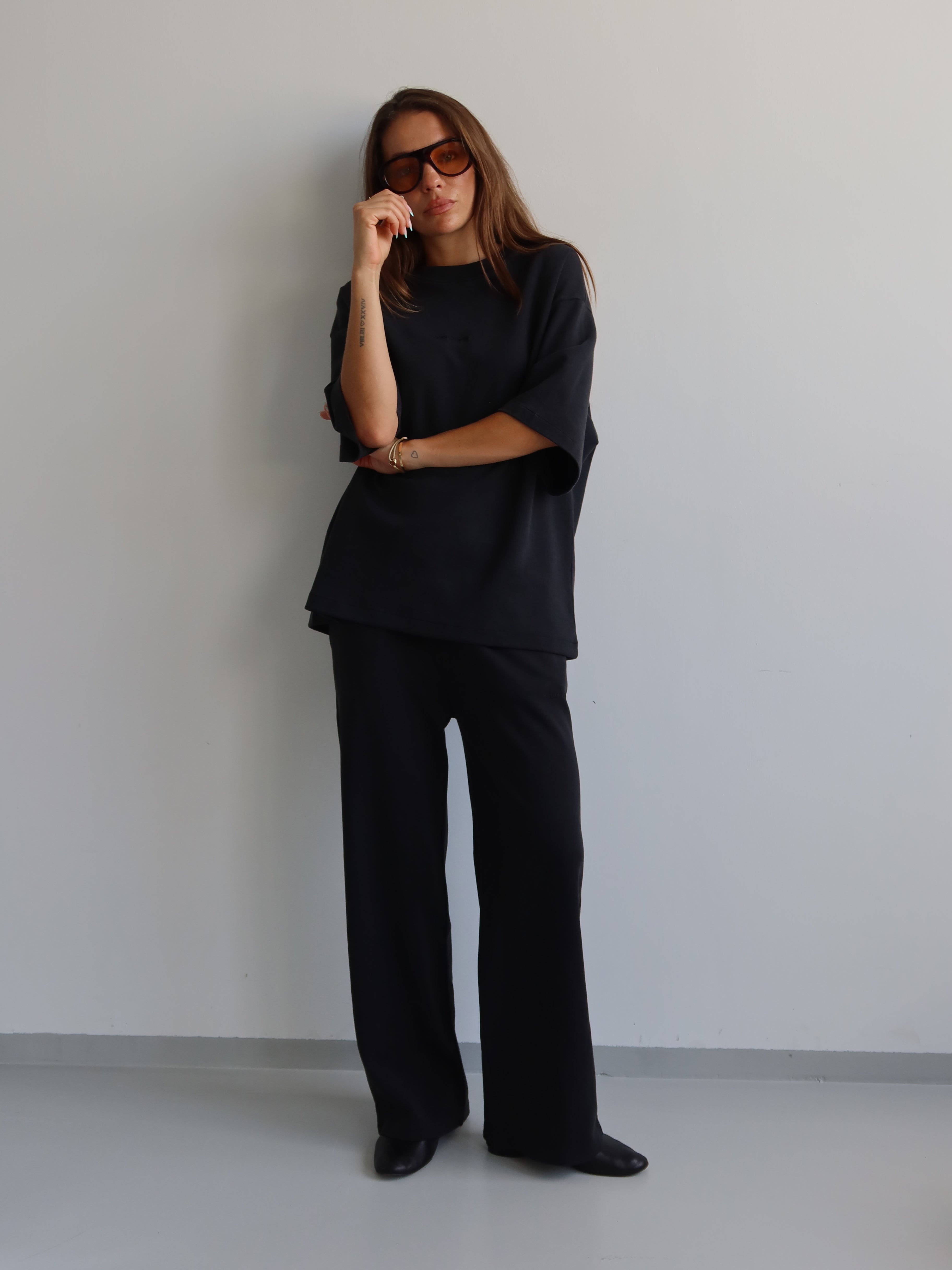 SOHO STUDIOS ANNABELLE Hose washed black