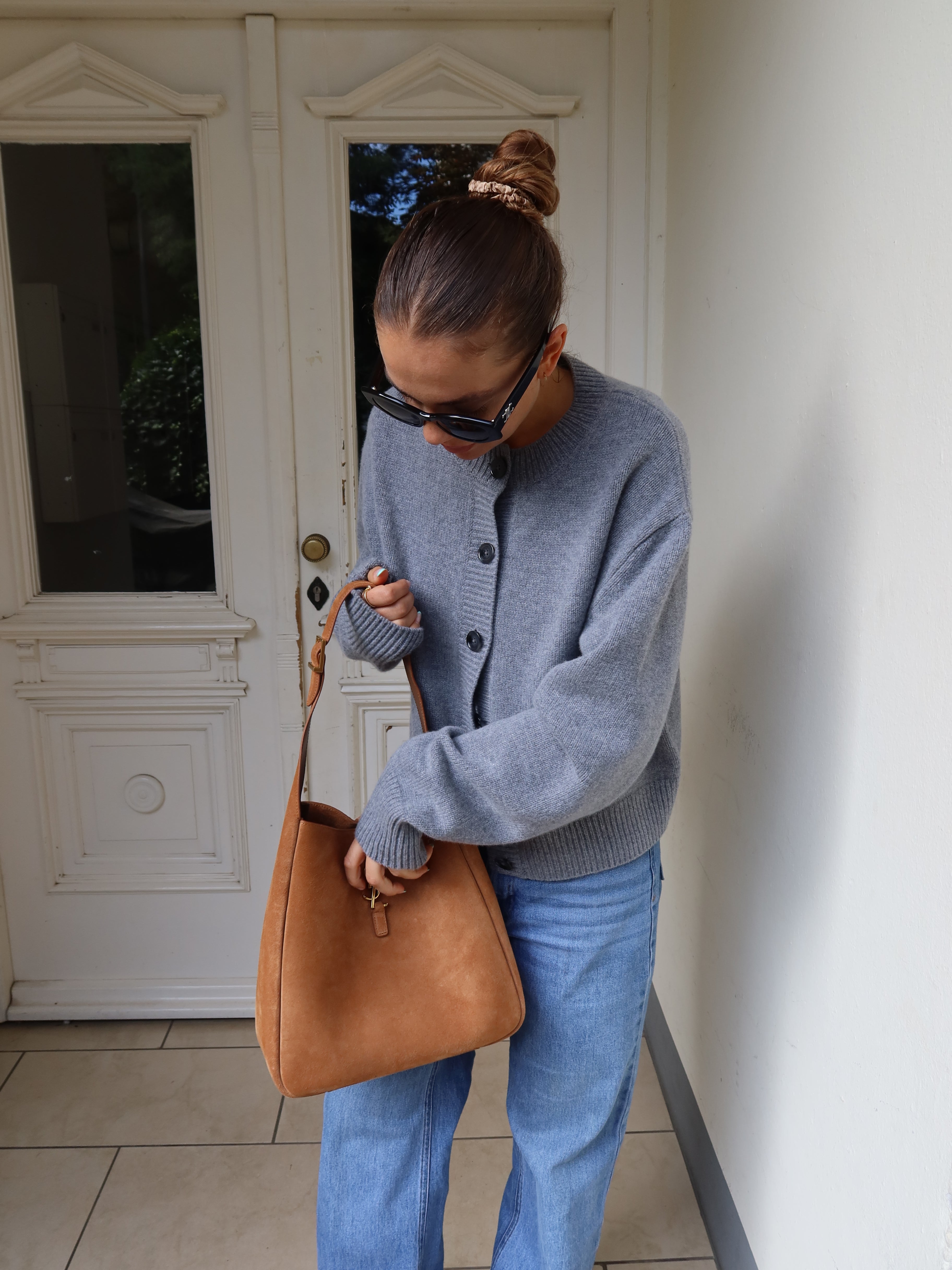 KATE CARDIGAN grey melange