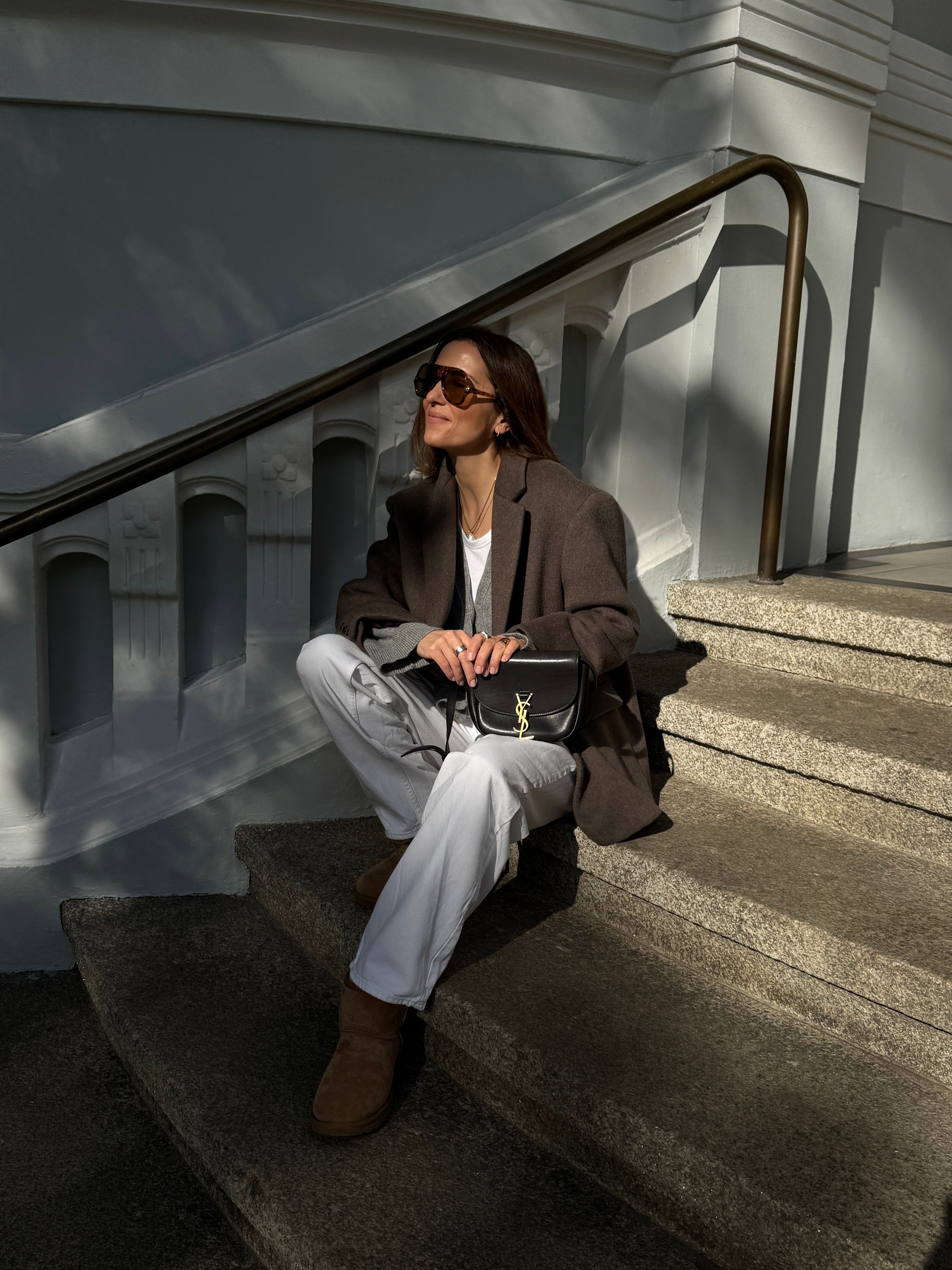 SOHO STUDIOS NORA CARDIGAN grey melange