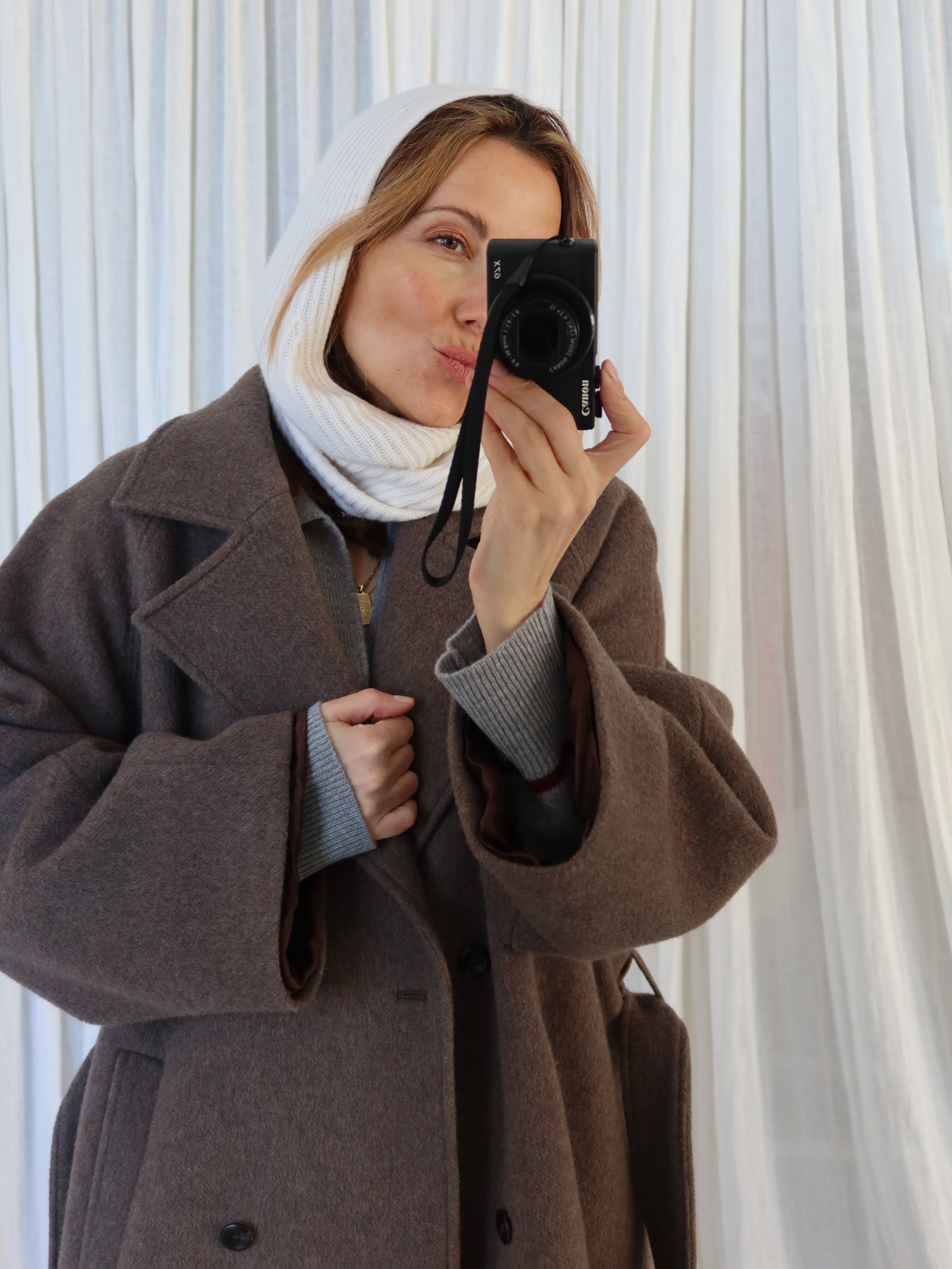 JOSIE BALACLAVA offwhite