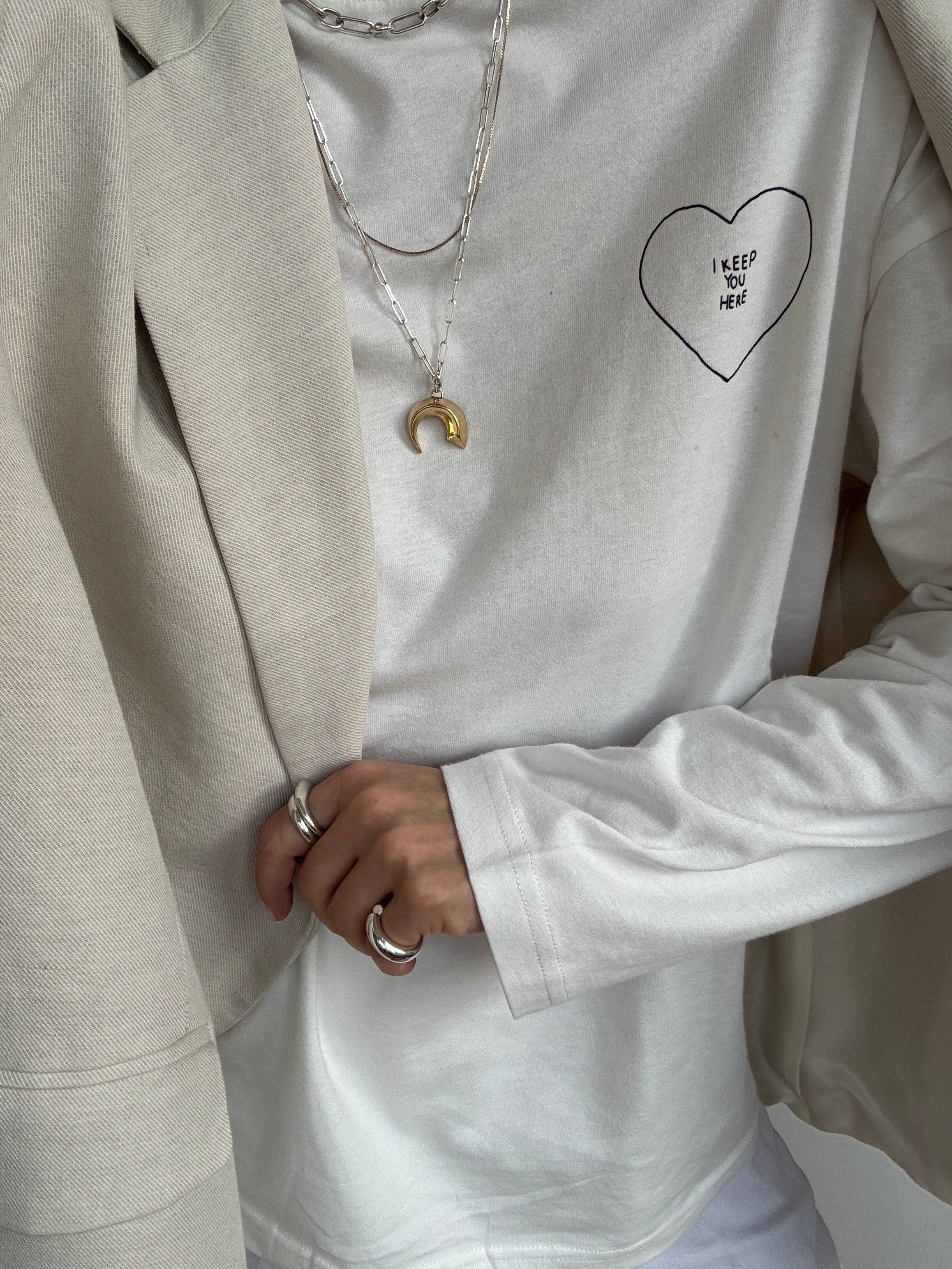 KEEP U HERE Longsleeve