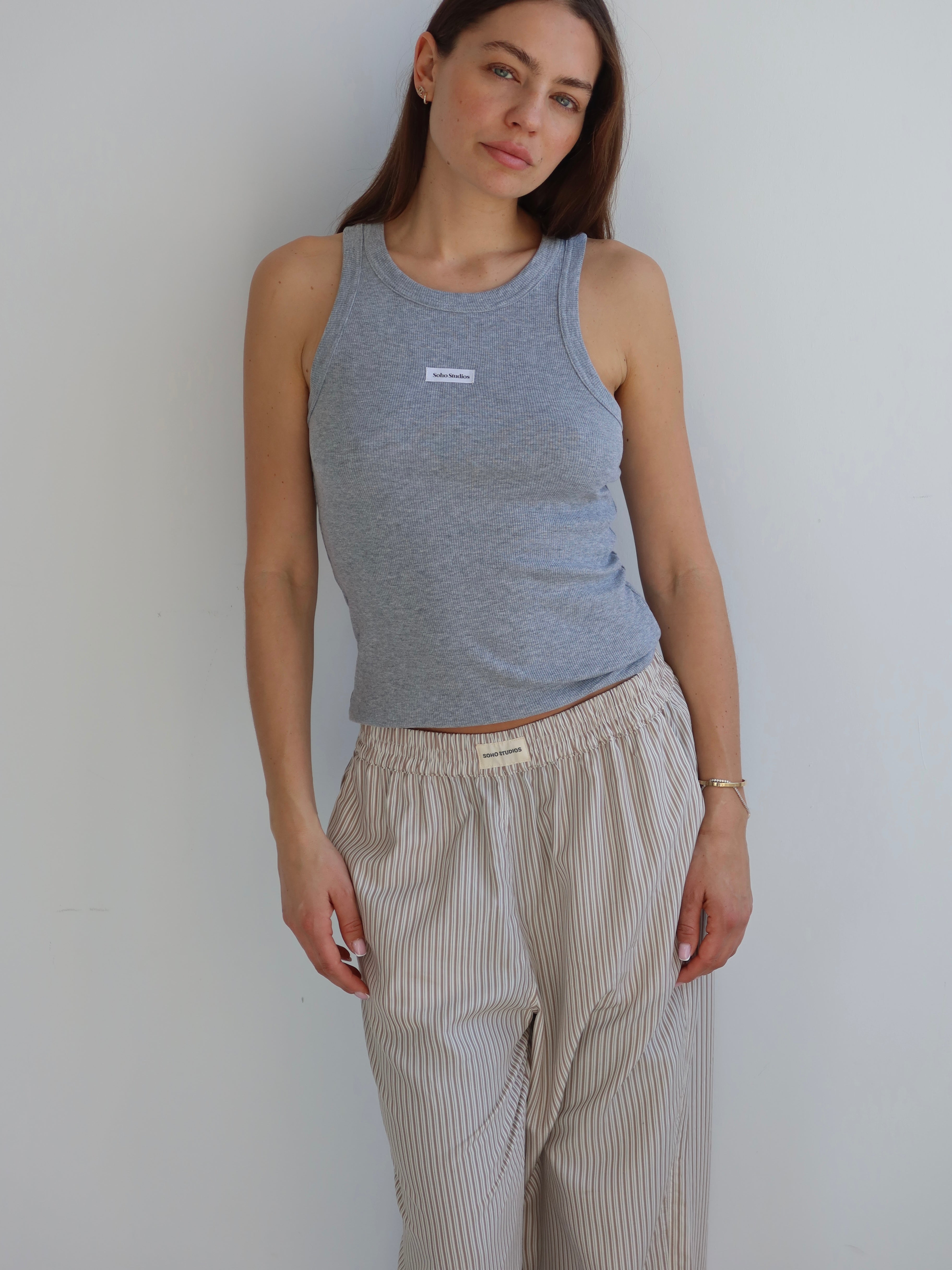 SOHO STUDIOS LIV Tank Top grey melange