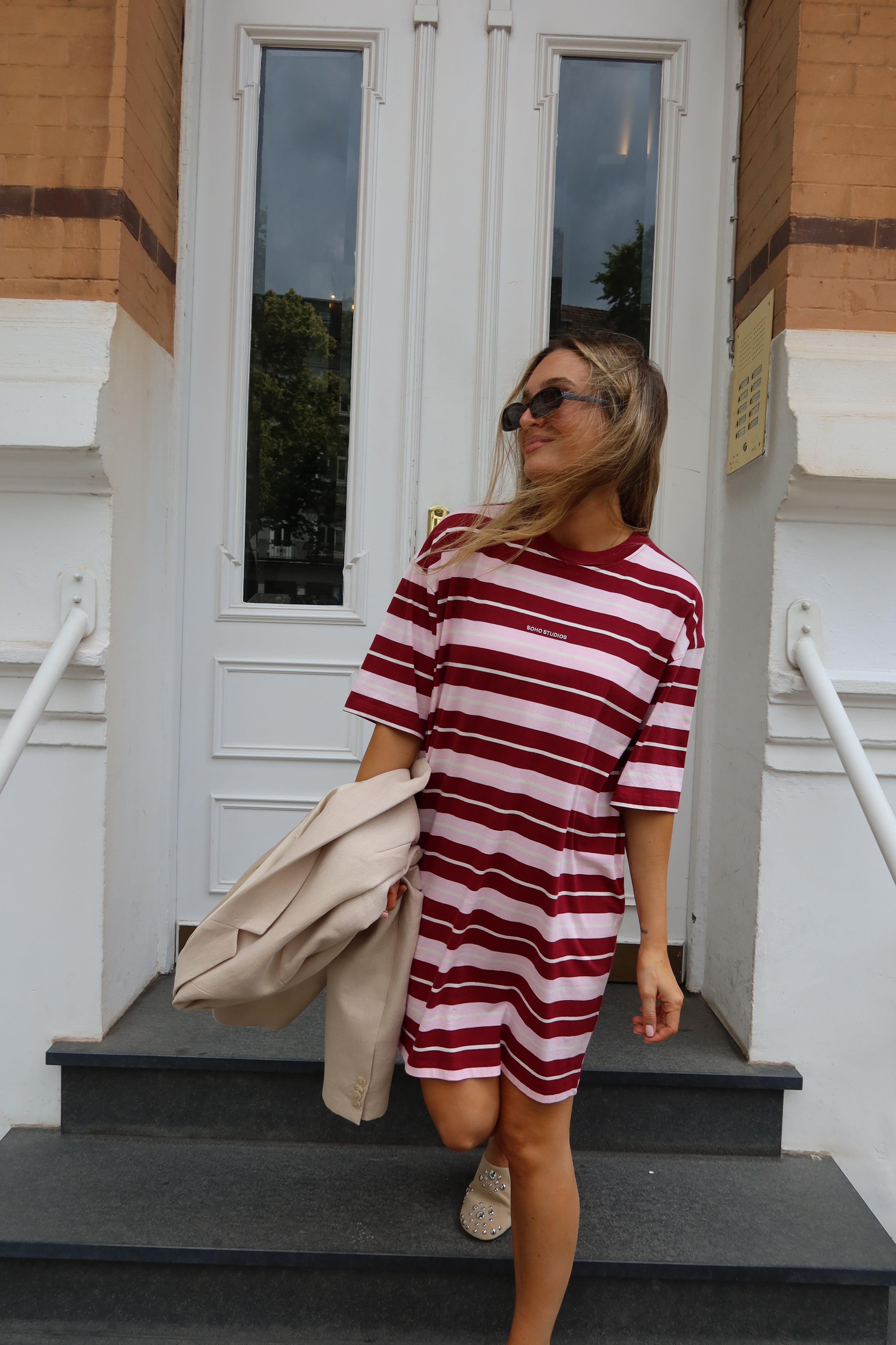 ALVA DRESS MULTISTRIPE