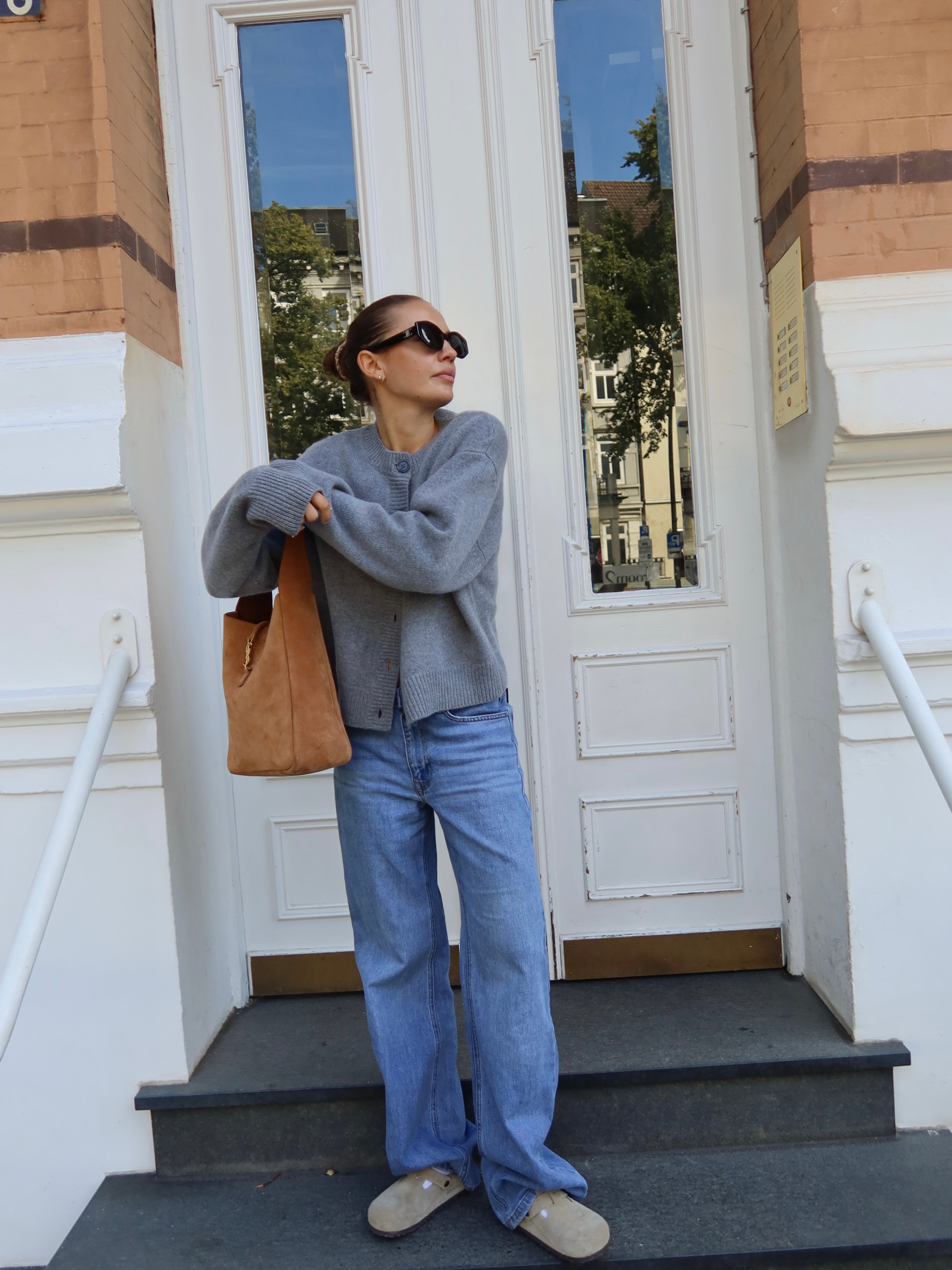 KATE CARDIGAN grey melange