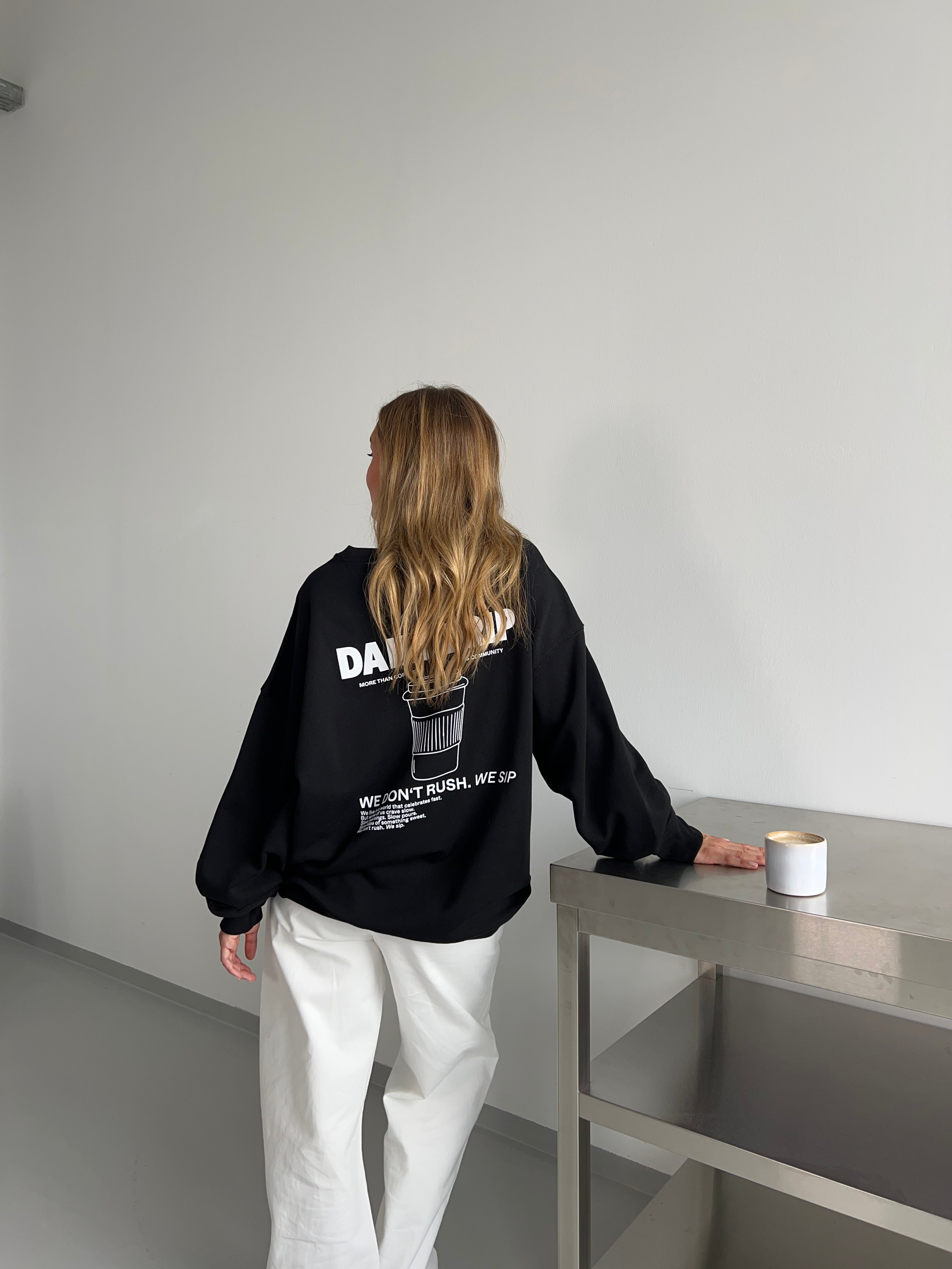 DAILY DRIP Sweater black