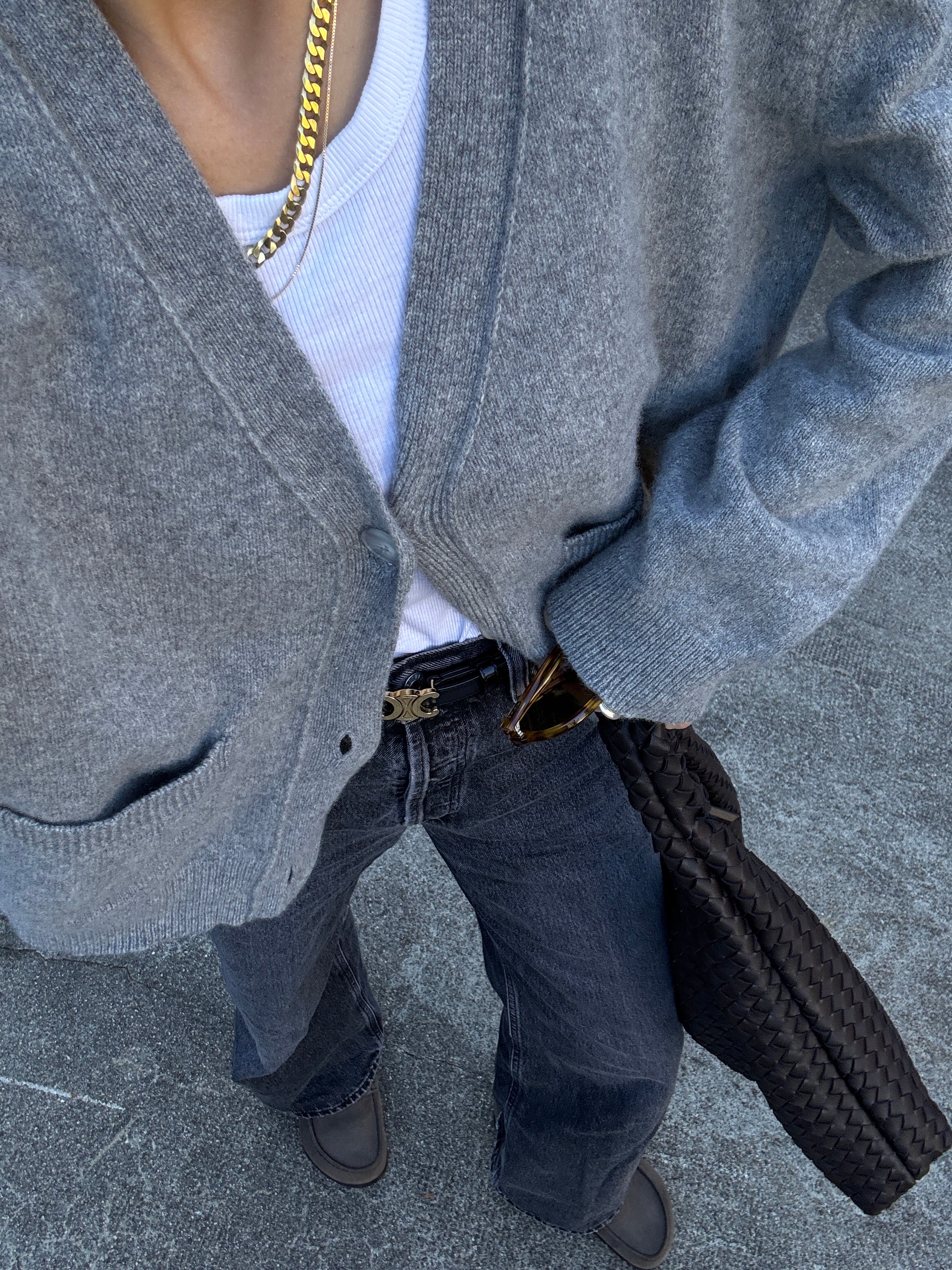 SOHO STUDIOS NORA CARDIGAN grey melange