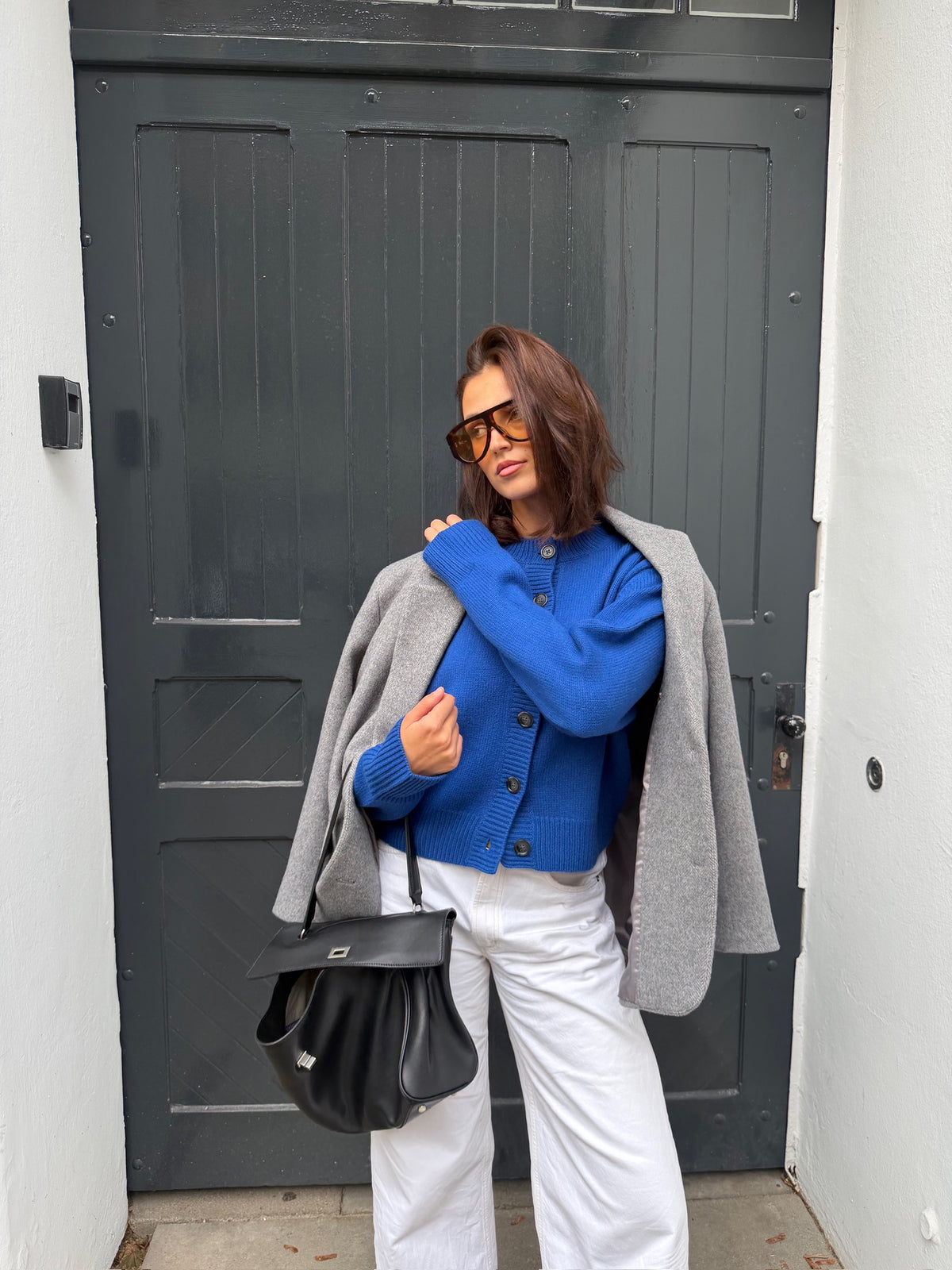 GABRIELA BLAZER grey melange