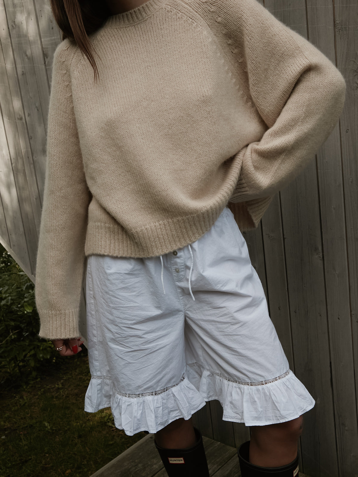 NOLA CREWNECK BEIGE