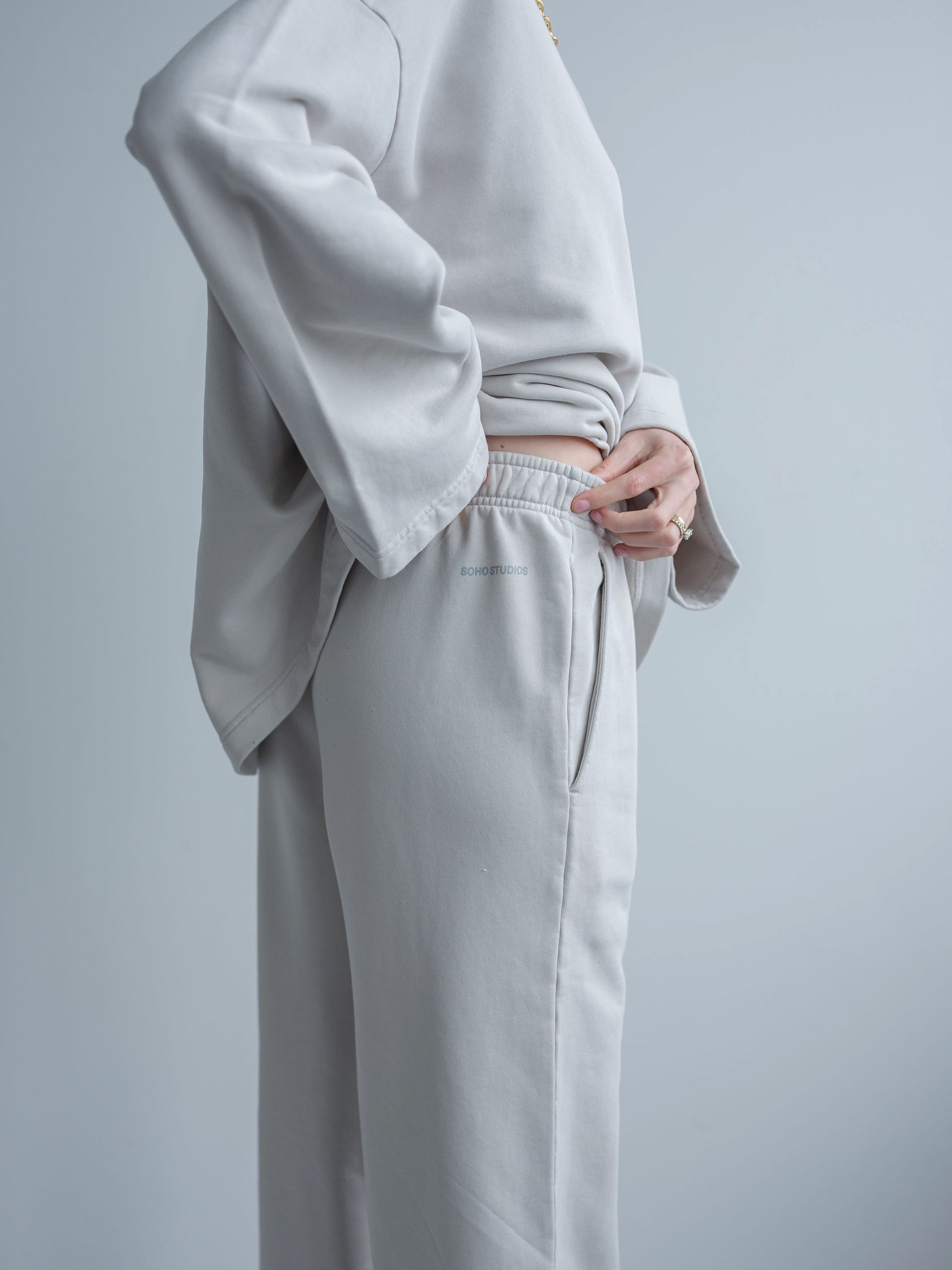 SOHO STUDIOS JENNA Sweatpants washed stone