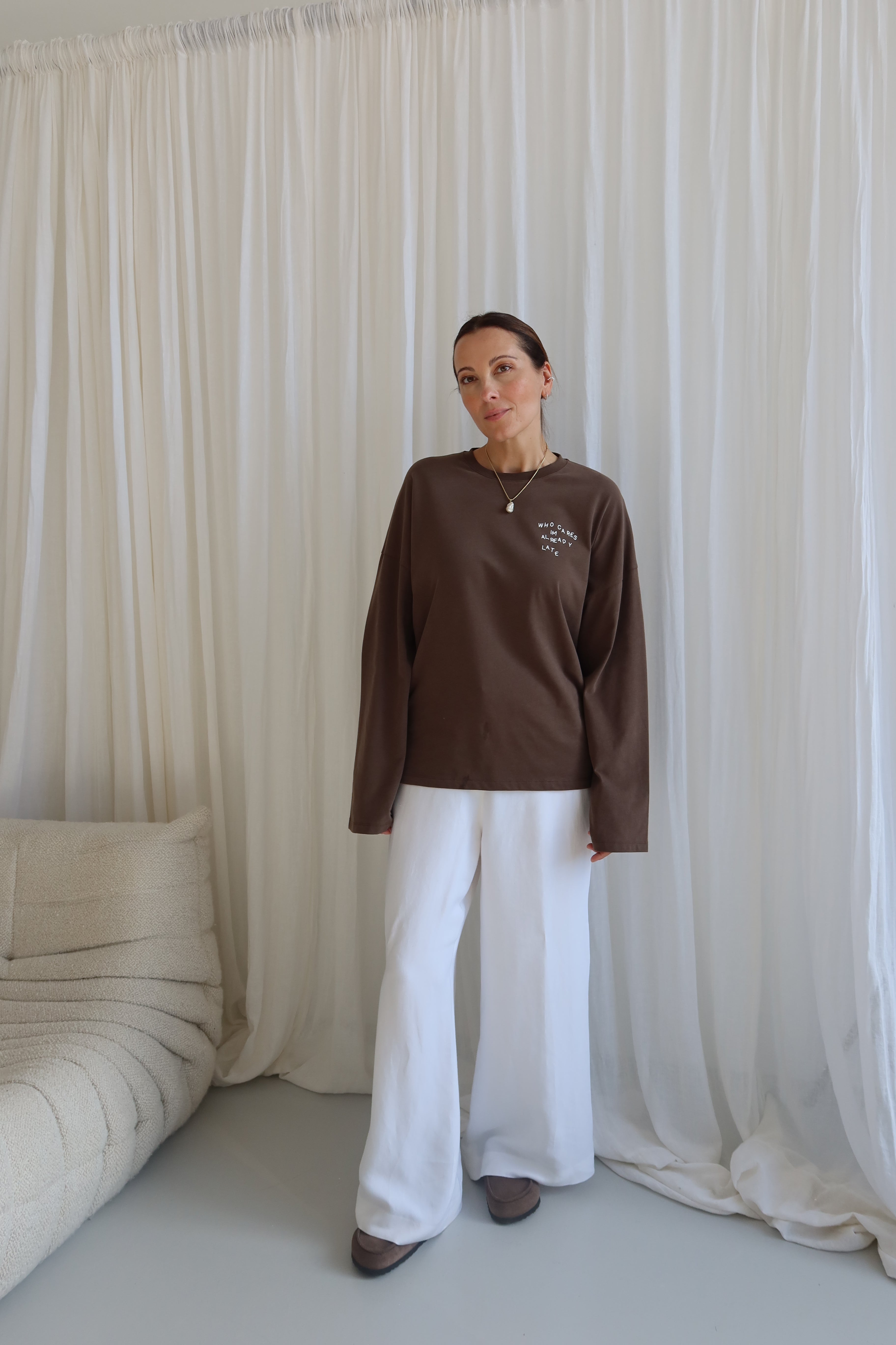 WHO CARES Longsleeve