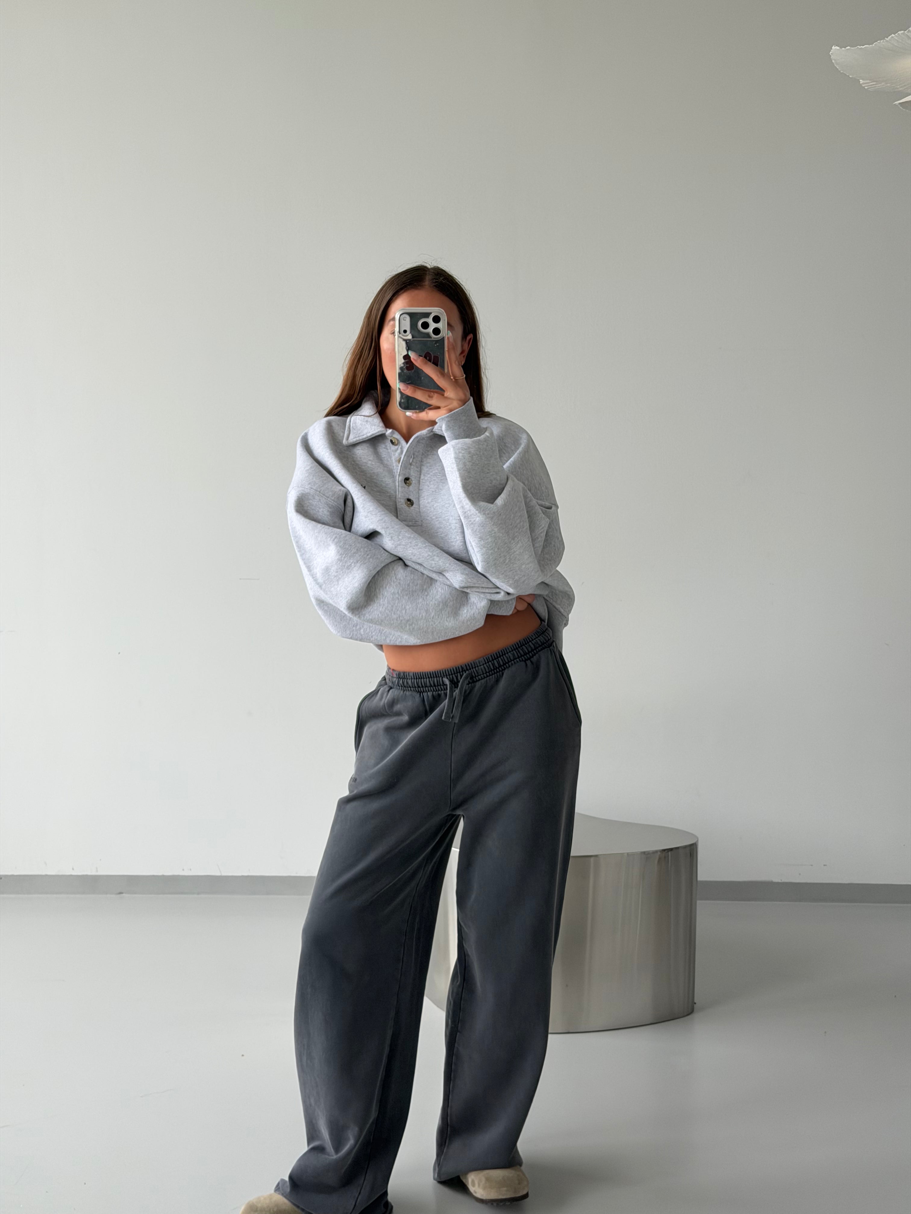 WIDE LEG SWEATPANTS