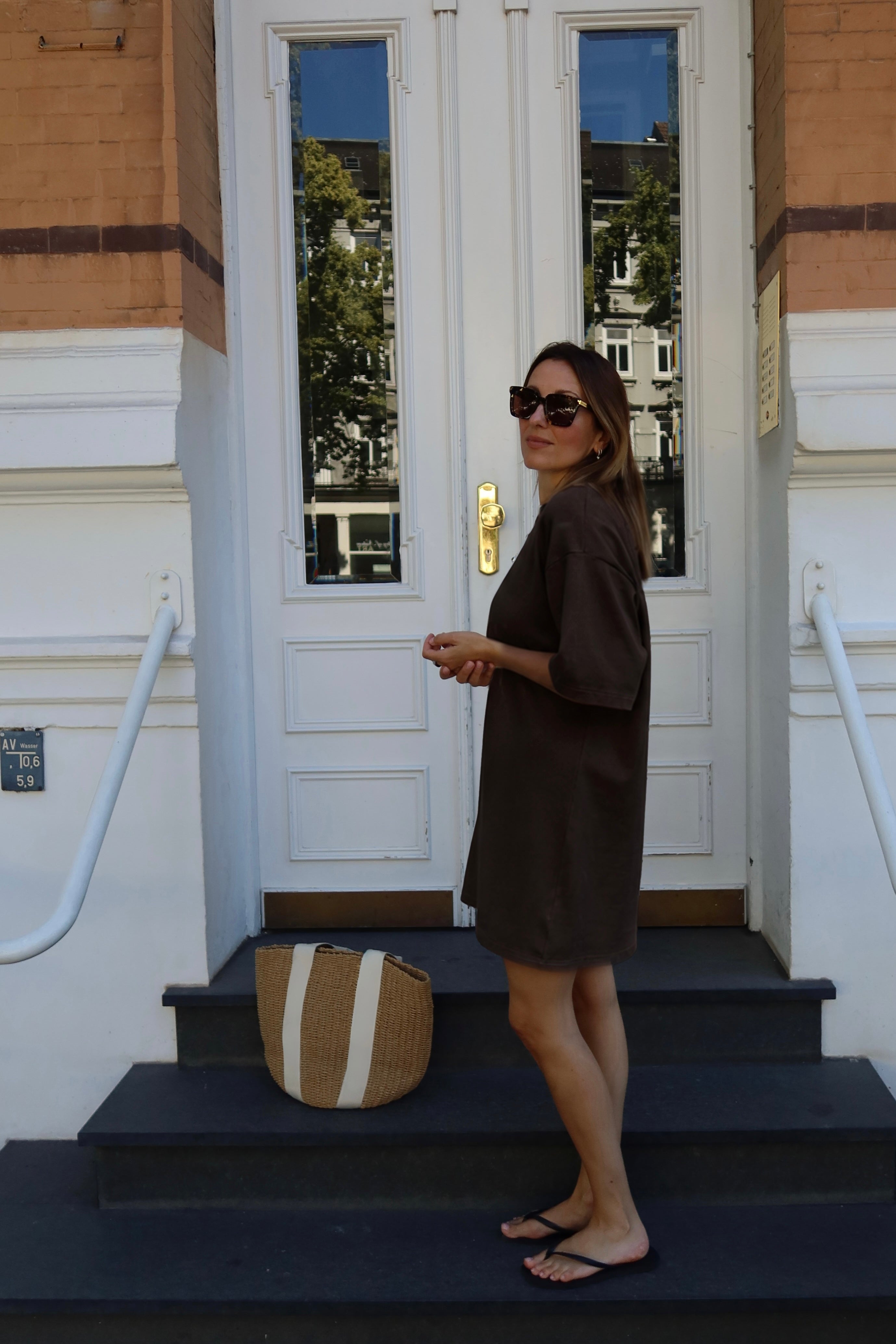 ALVA DRESS raw chocolate