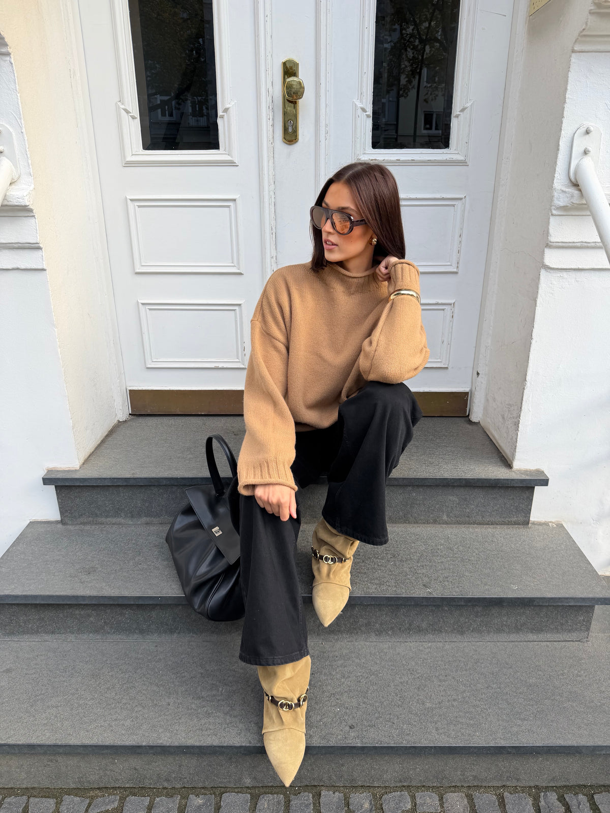 SOPHIA PULLOVER CAMEL