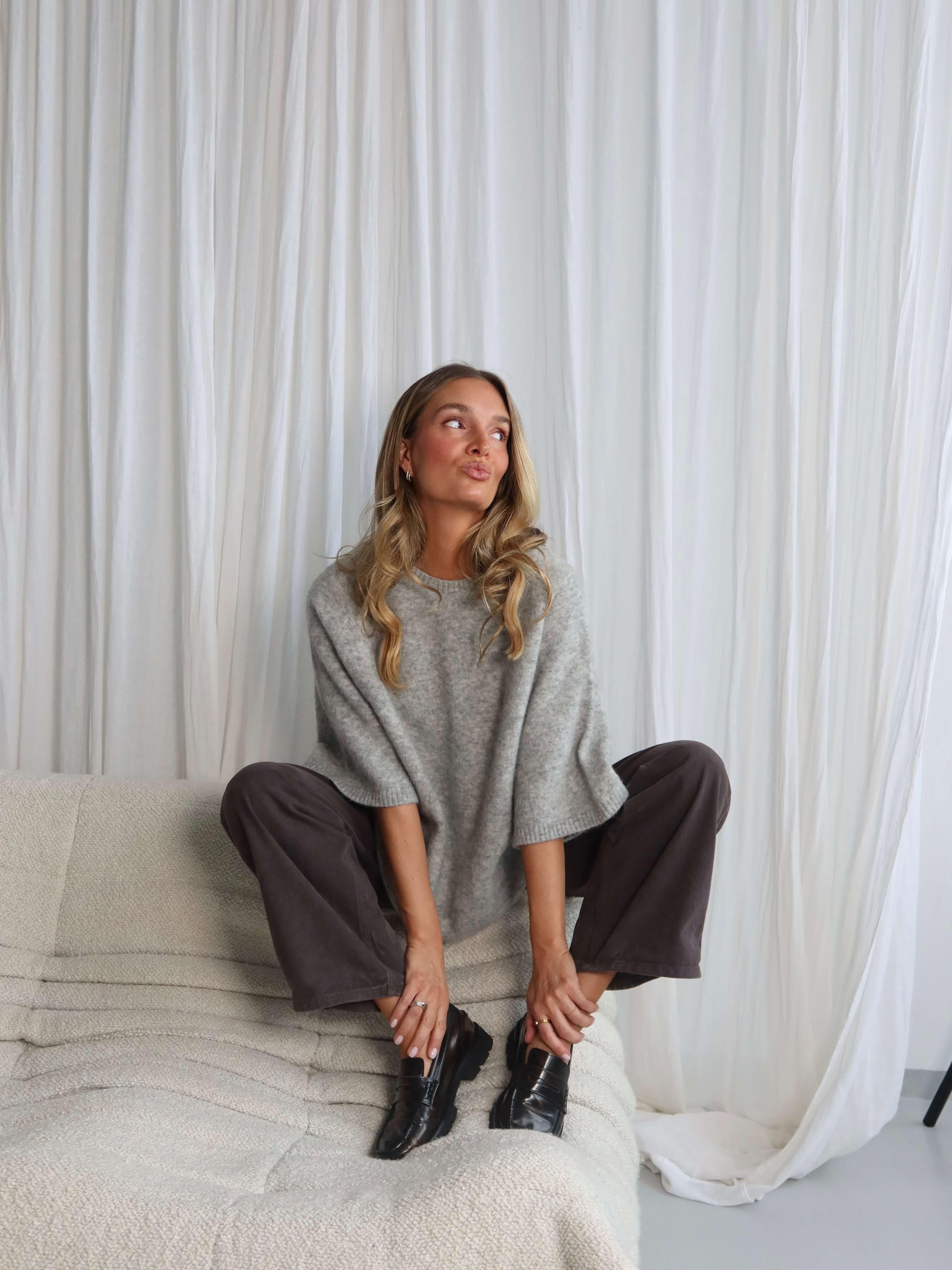 SOHO STUDIOS ROSAN light grey melange