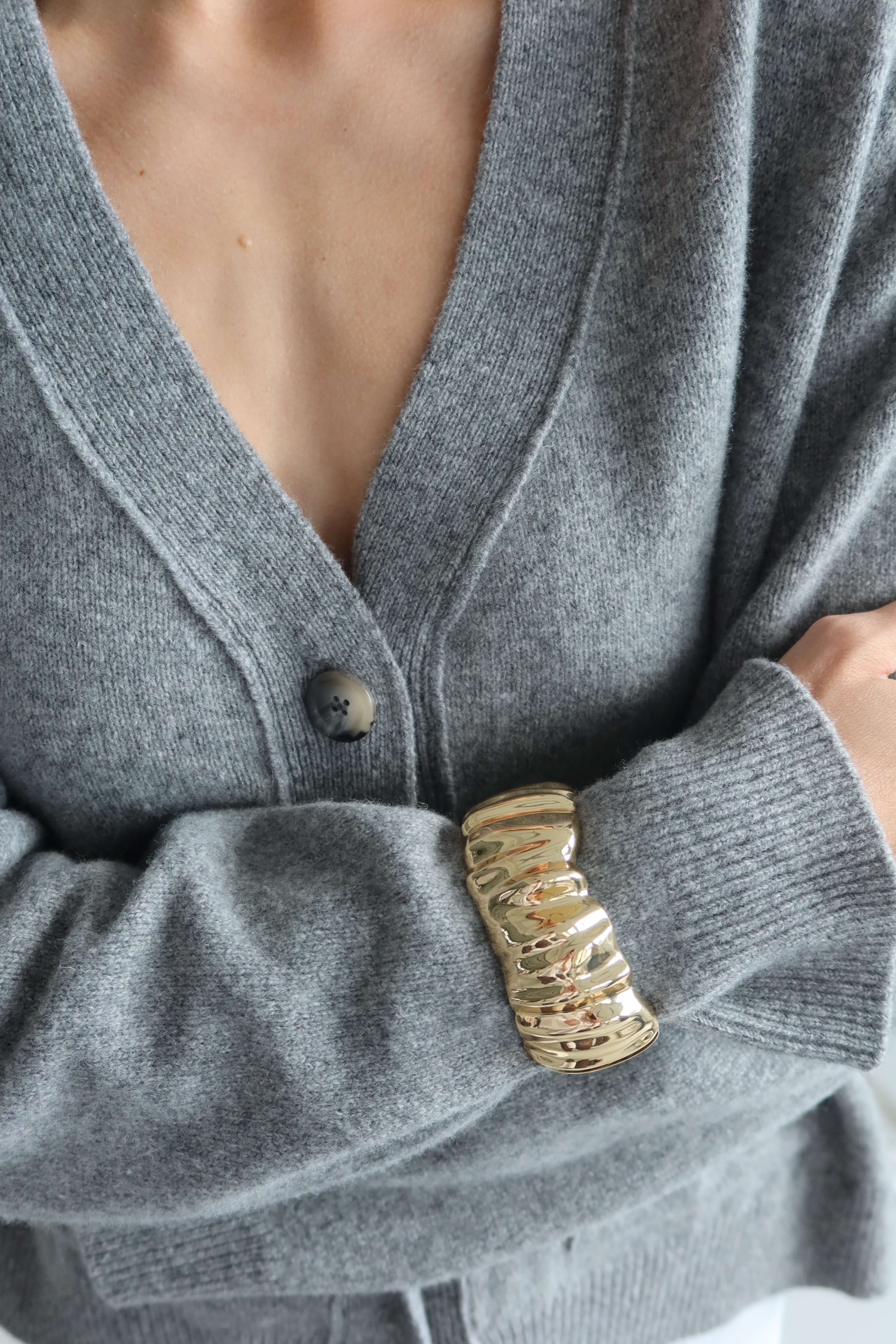 SOHO STUDIOS NORA CARDIGAN grey melange