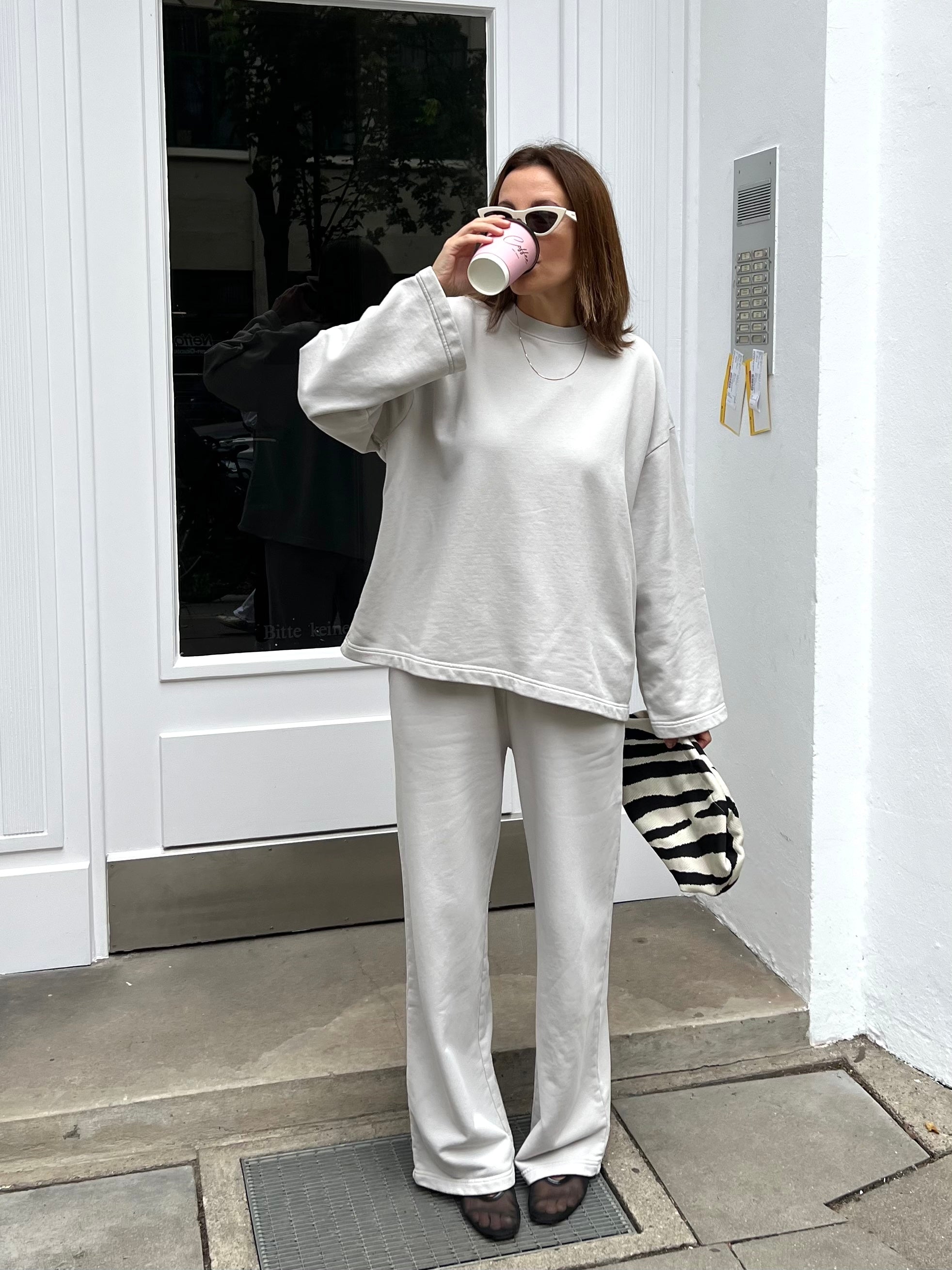 SOHO STUDIOS JENNA Sweatpants washed stone