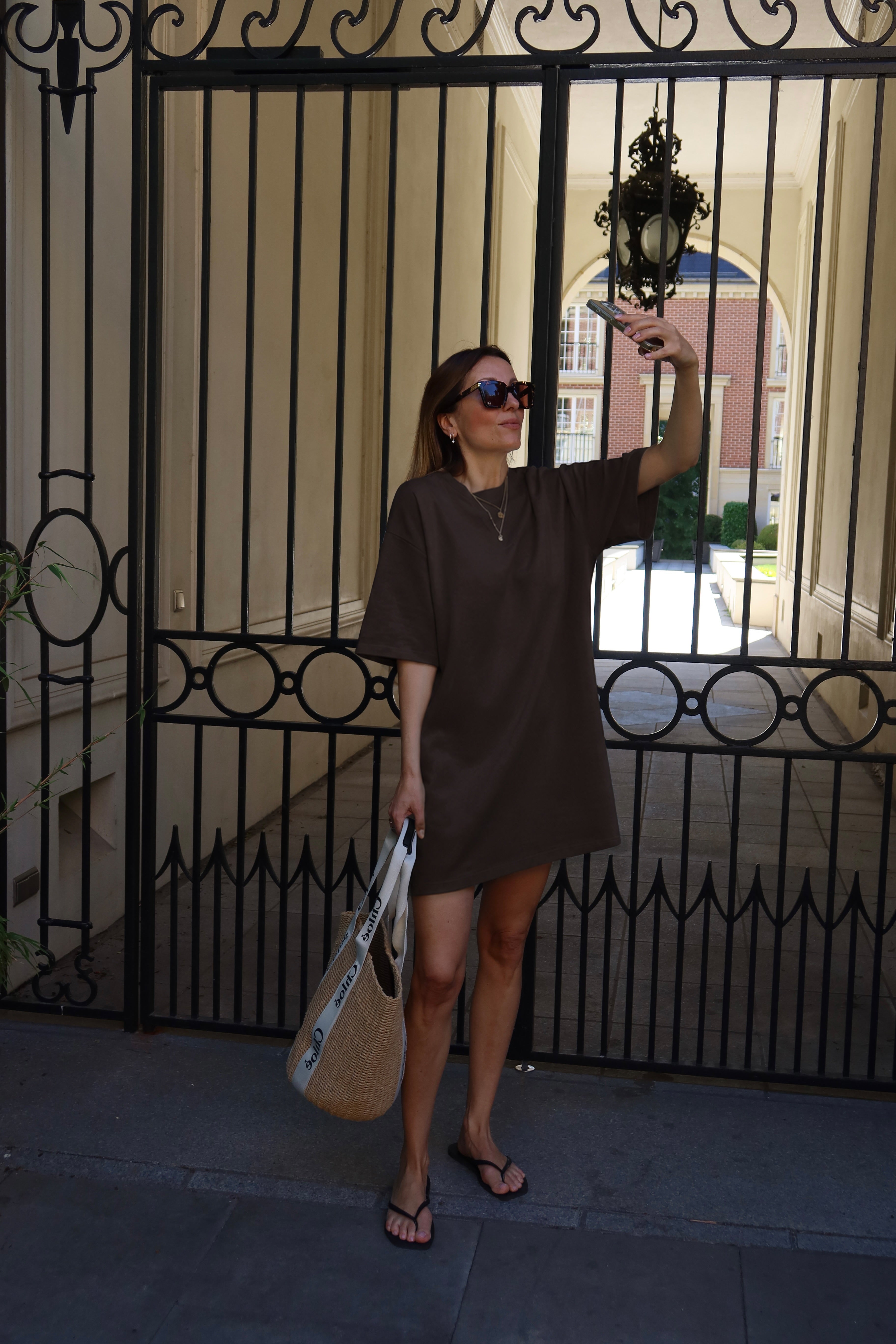 ALVA DRESS raw chocolate