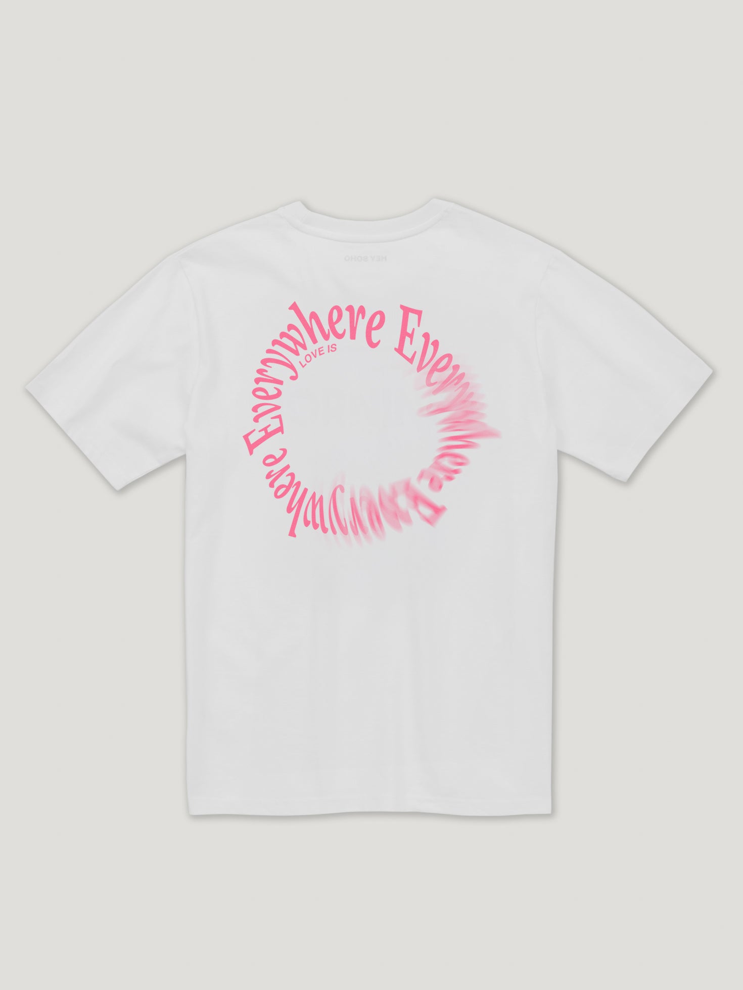LOVE IS EVERYWHERE T-Shirt offwhite/pink