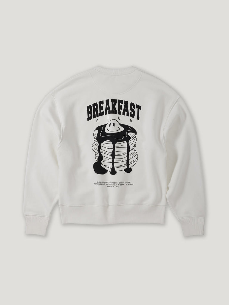 Breakfast Club Sweater offwhite - heysoho
