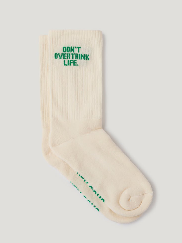 Don't overthink Socken offwhite - heysoho