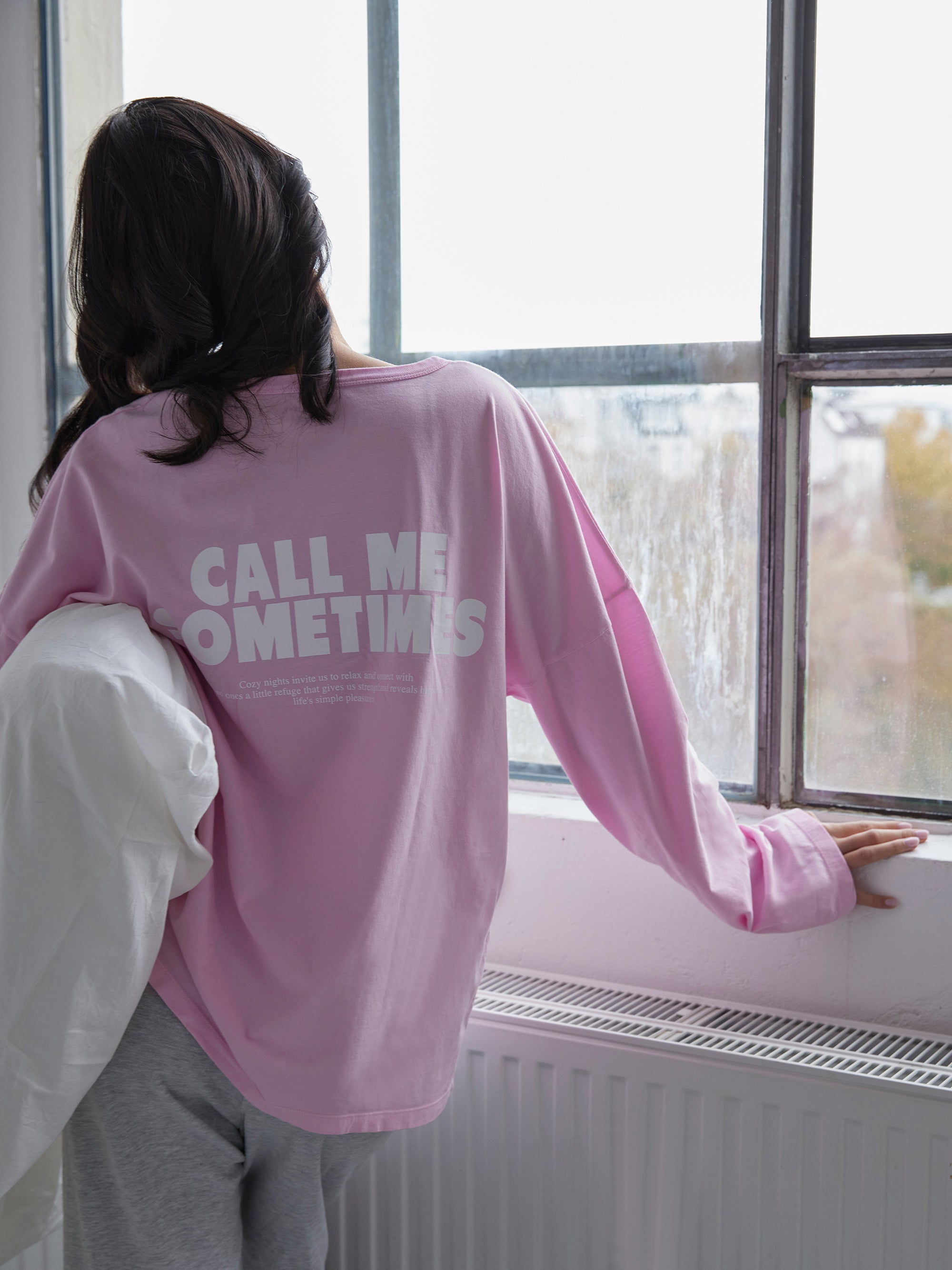 CALL ME SOMETIMES Longsleeve