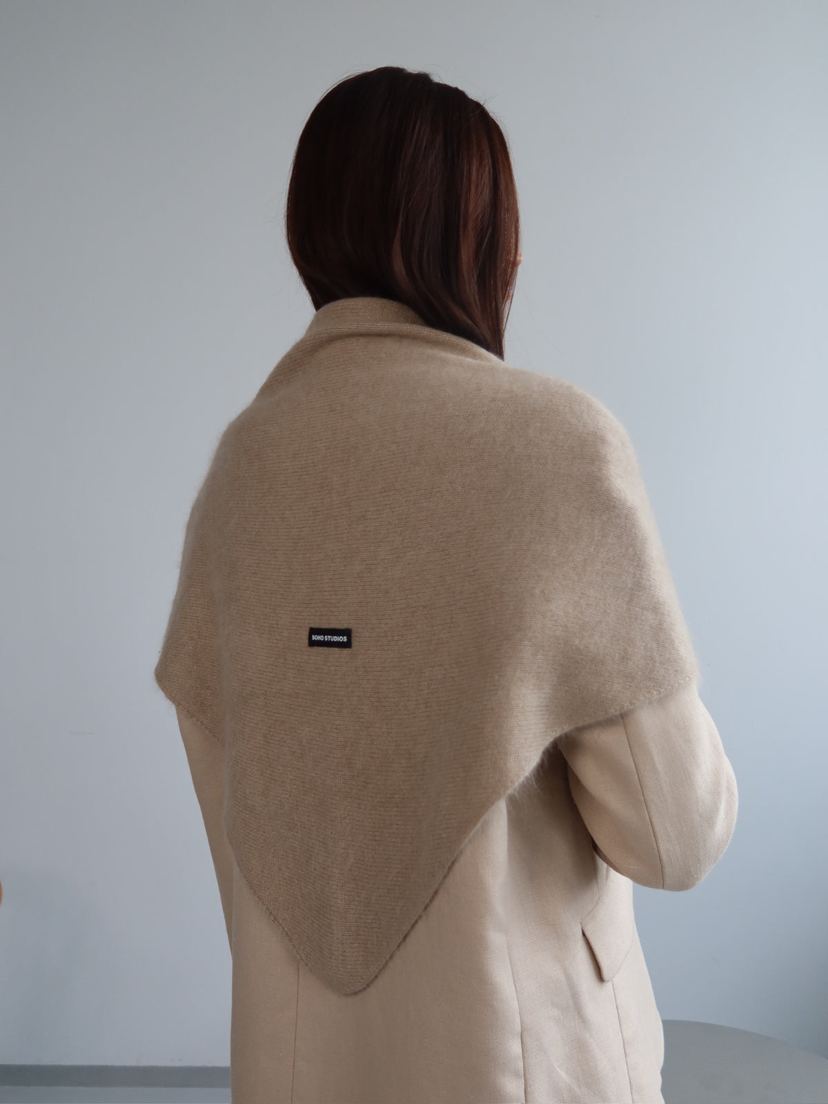 ESMÉE SCARF BEIGE MELANGE
