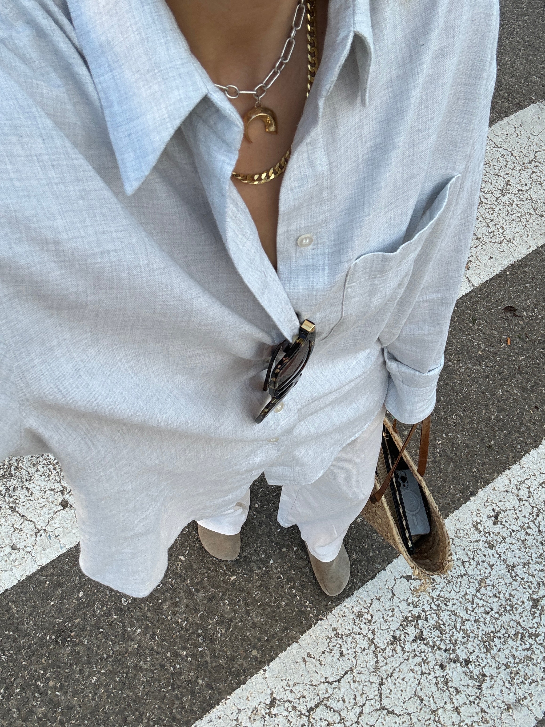 SOHO STUDIOS LUNA light grey melange