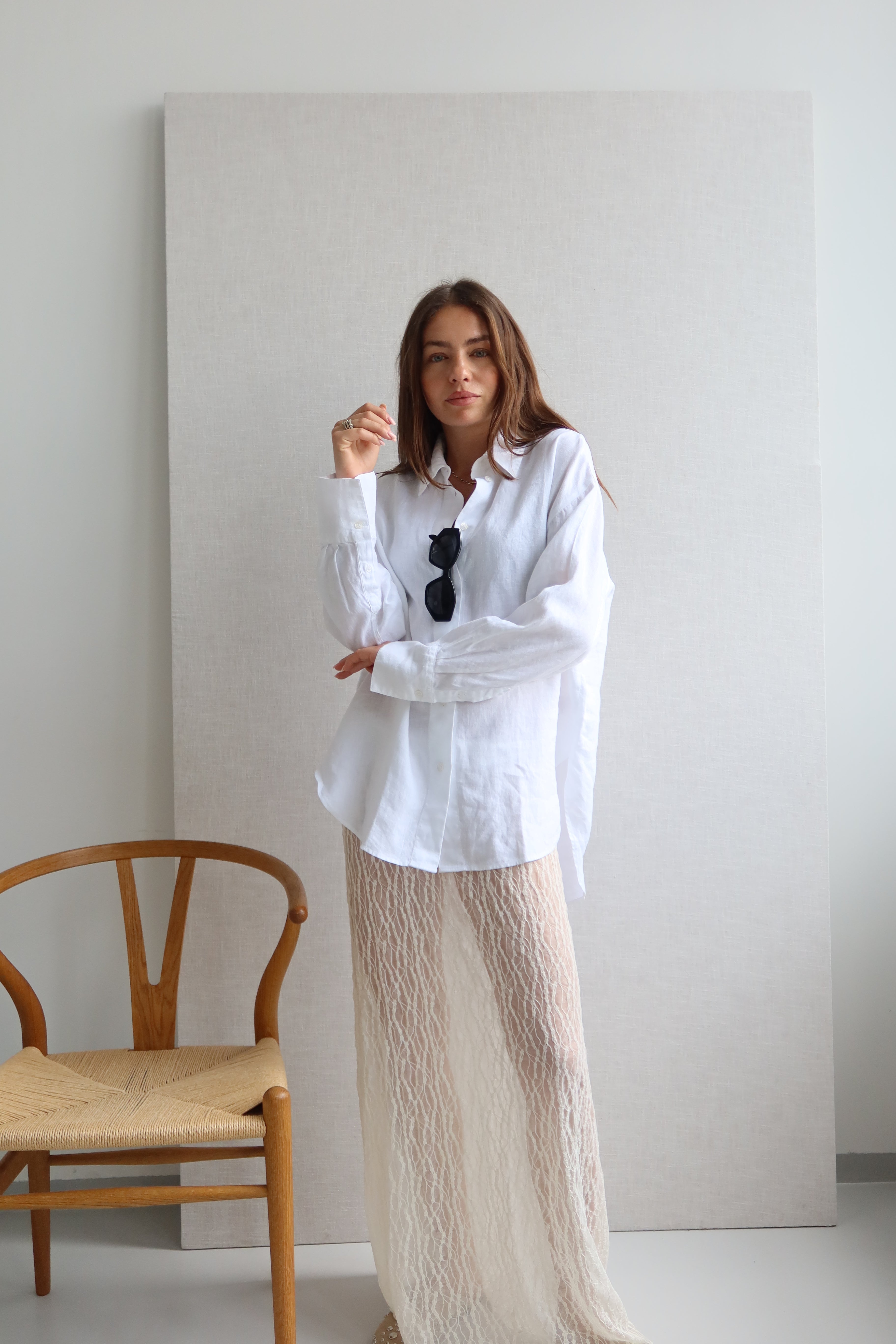LILLI LACE SKIRT offwhite