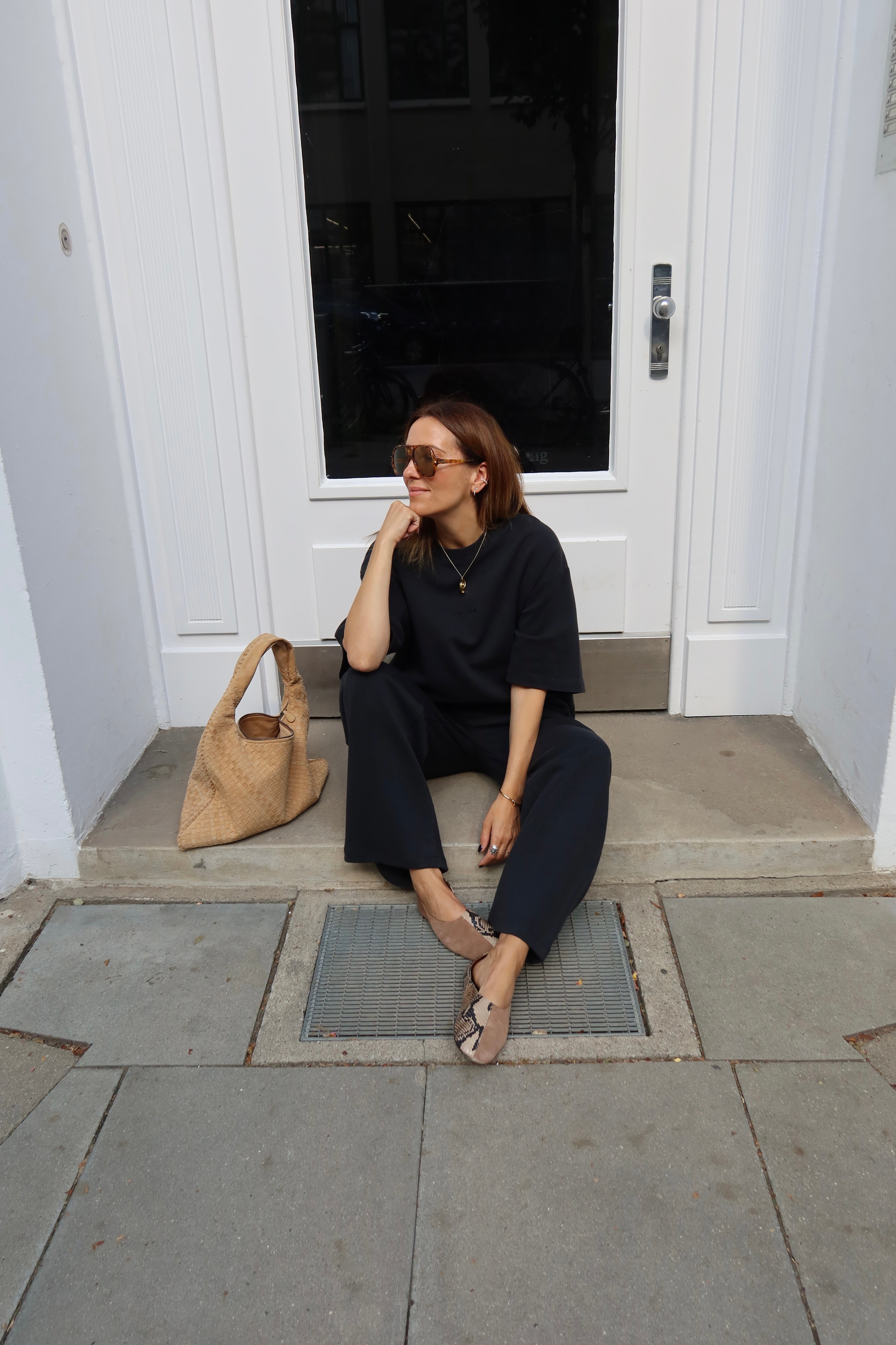 SOHO STUDIOS ANNABELLE Hose washed black