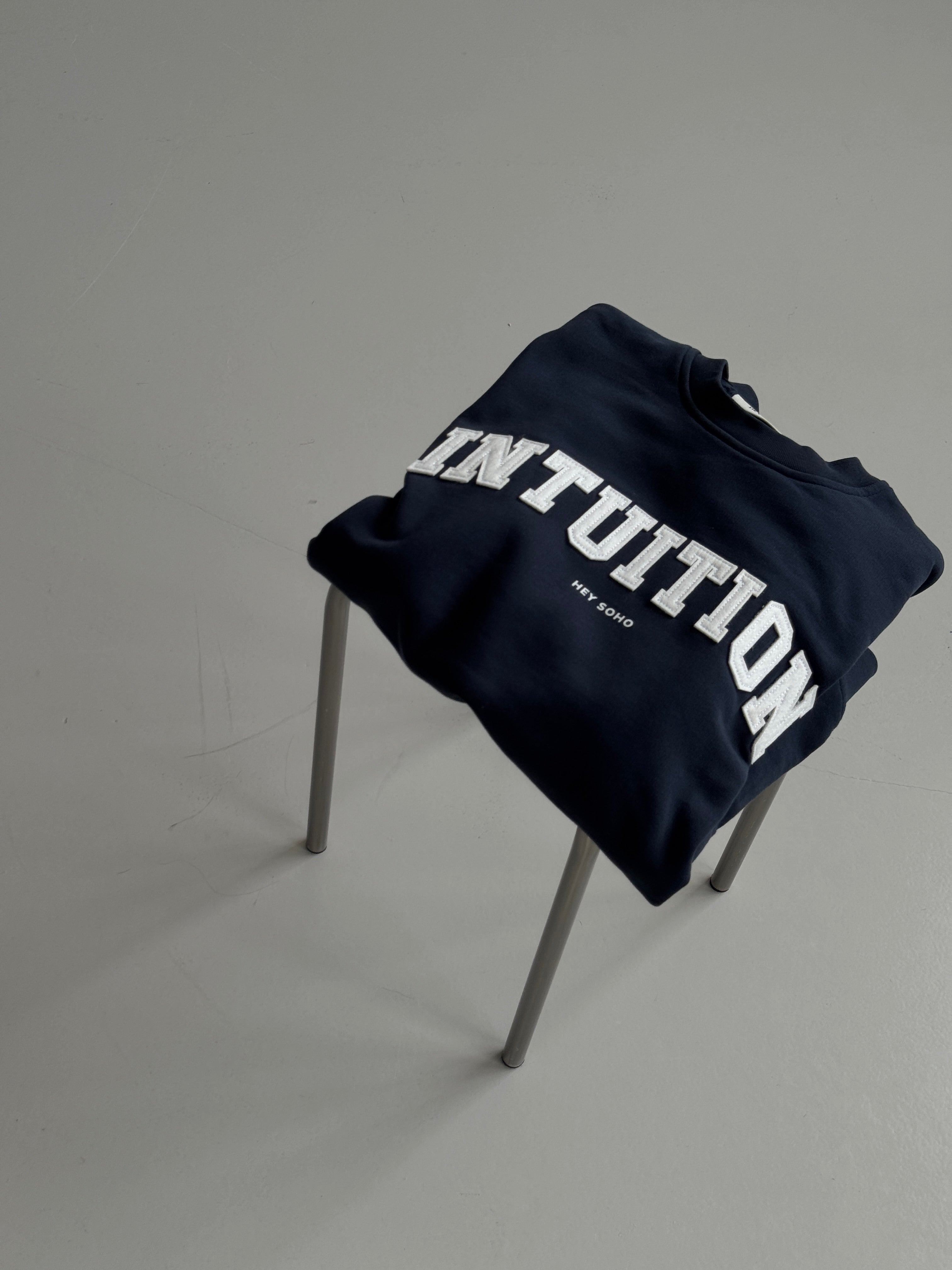 INTUITION Sweater midnight | white