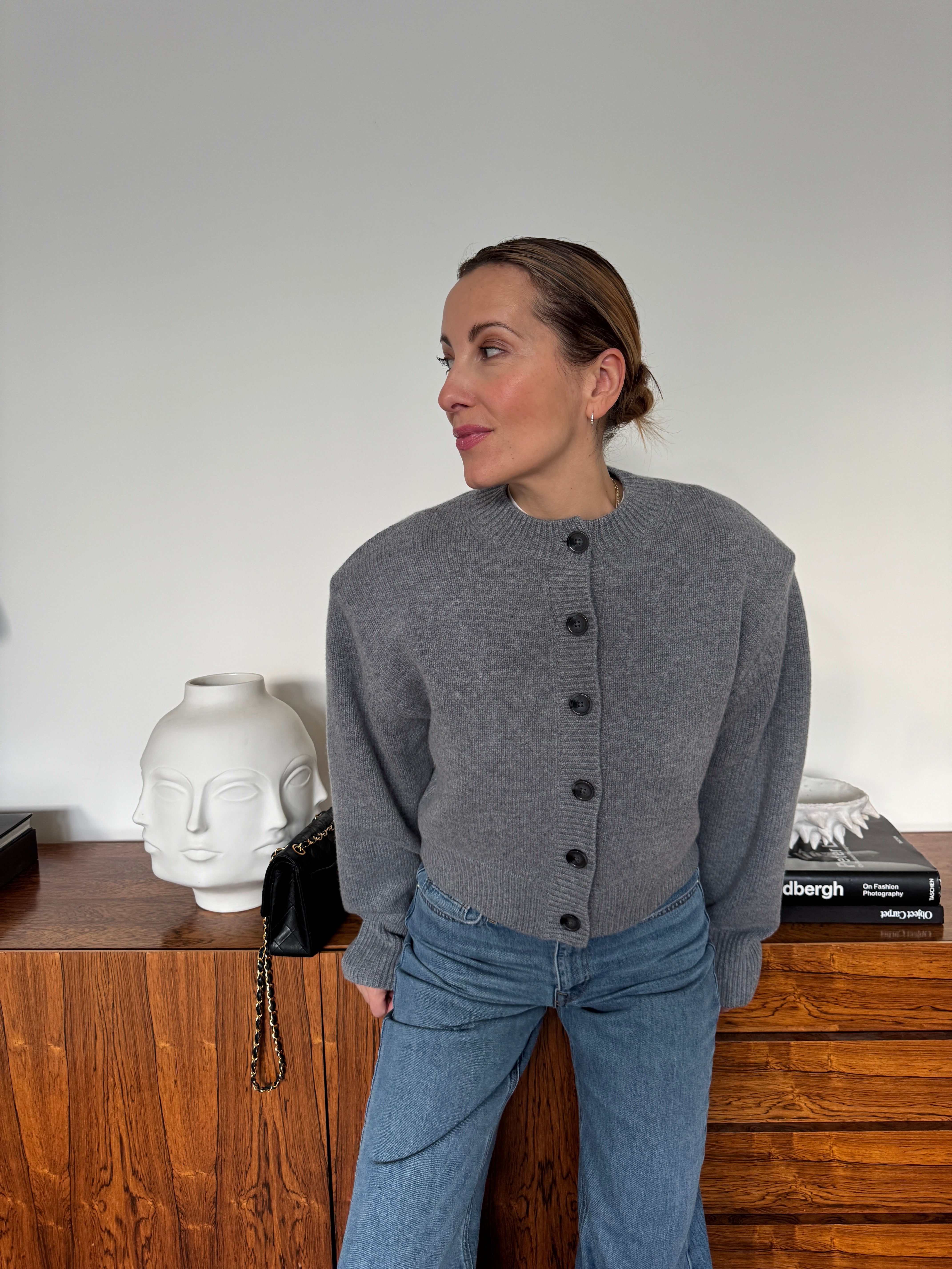 KATE CARDIGAN grey melange