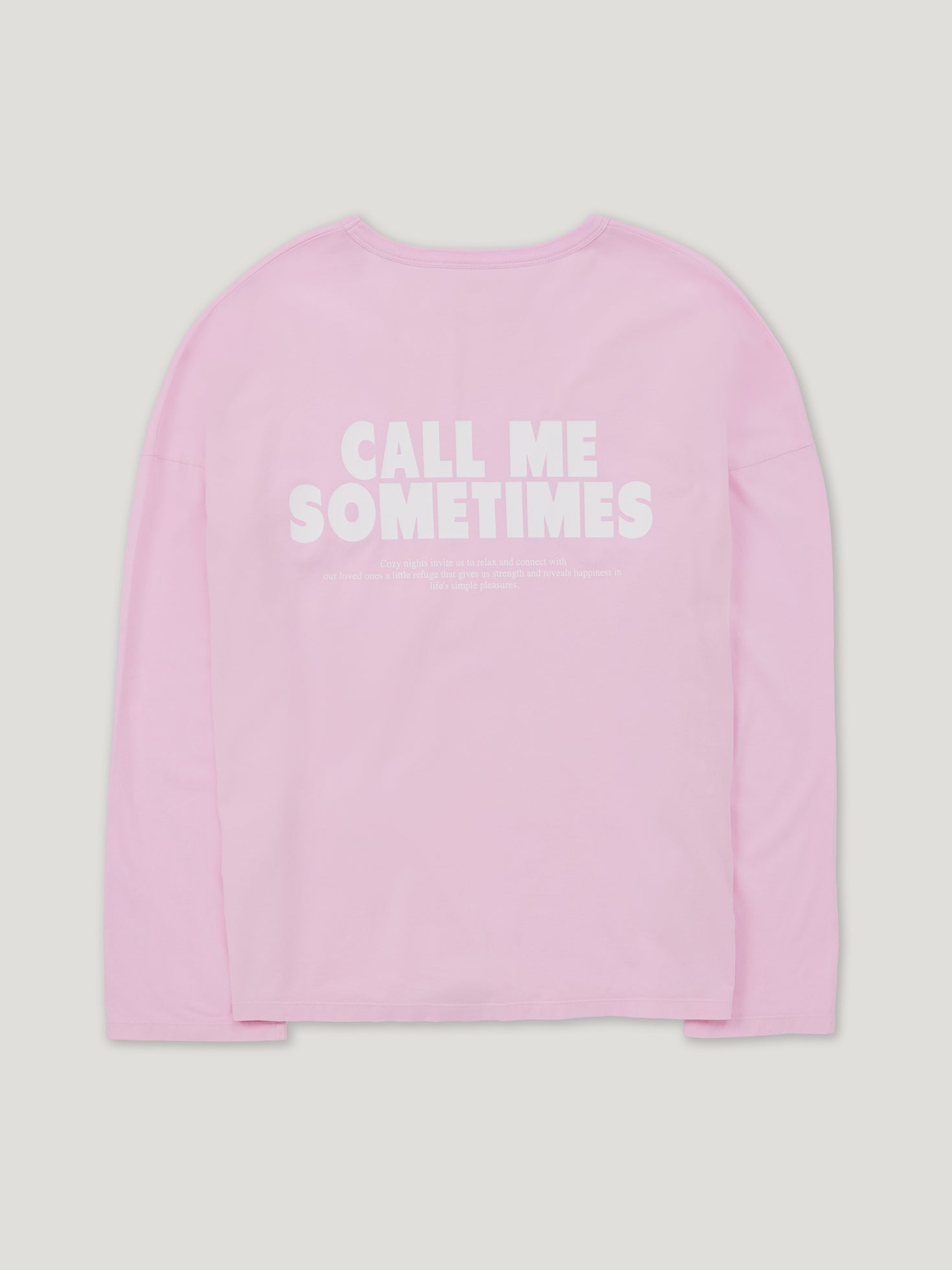 CALL ME SOMETIMES Longsleeve