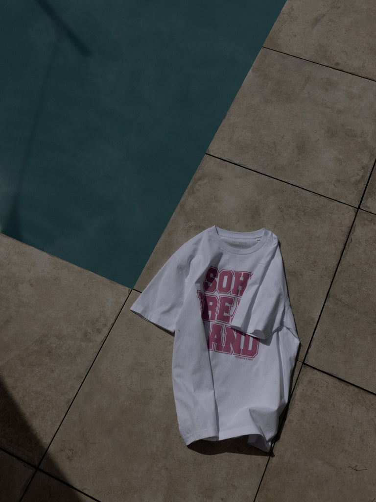 Soho Dream Land T-Shirt weiß/pink