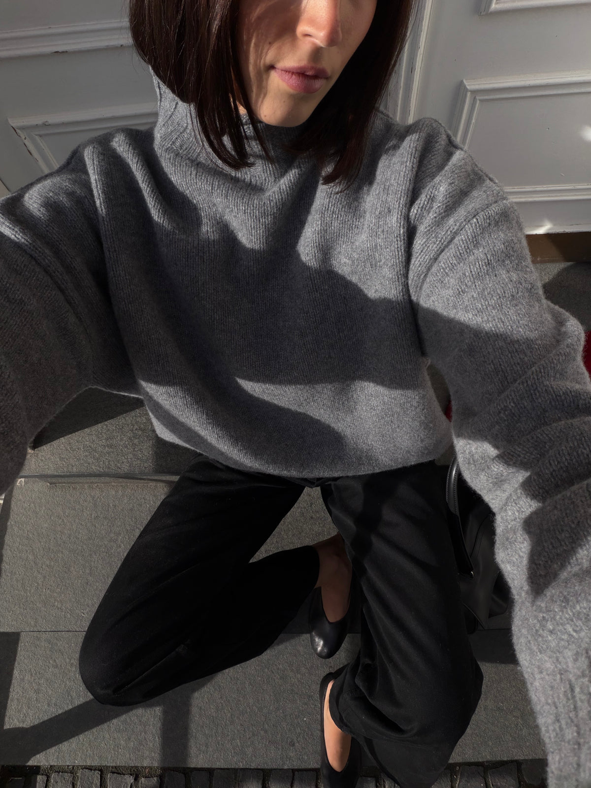 SOPHIA PULLOVER GREY MELANGE