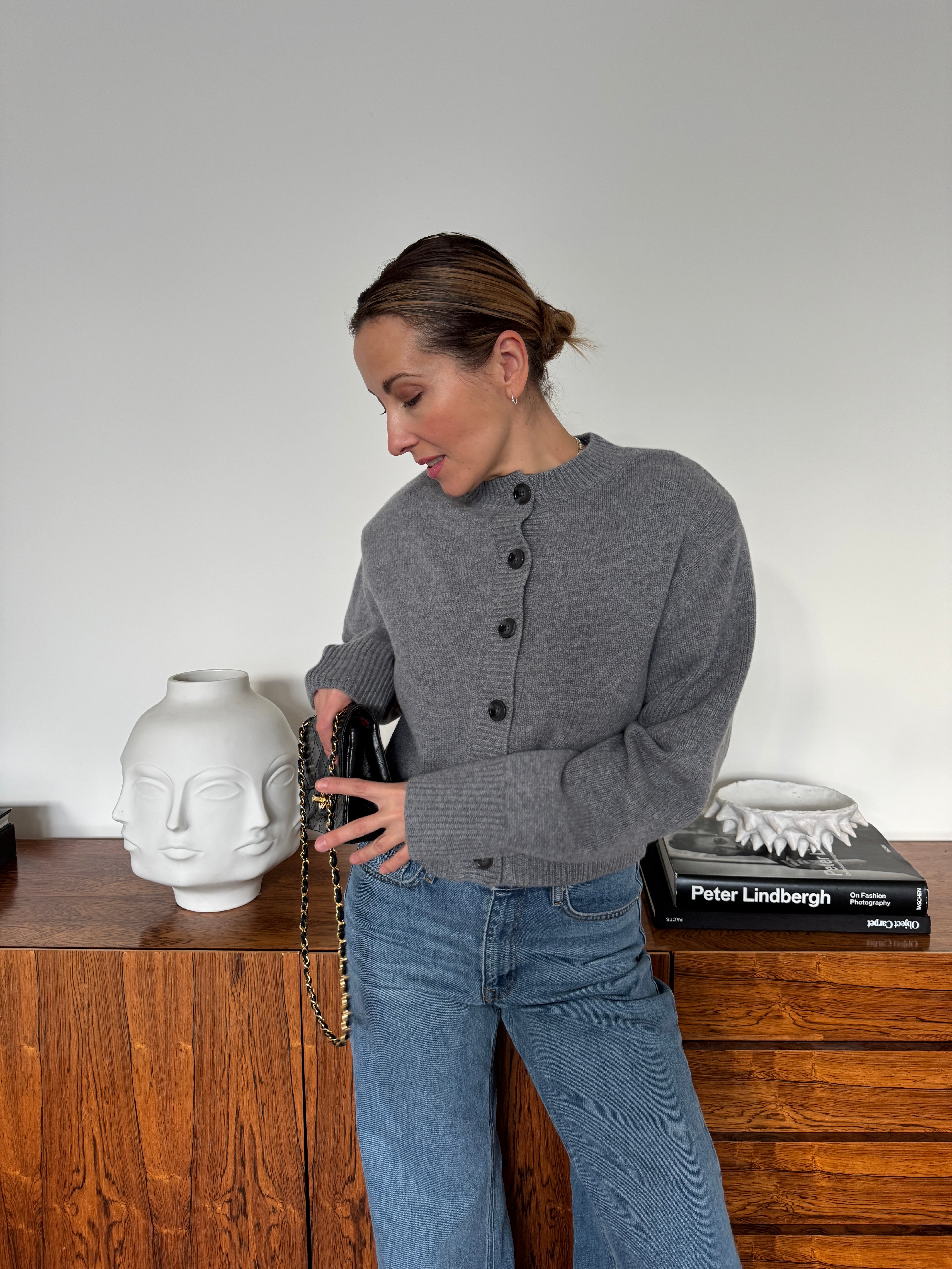 KATE CARDIGAN grey melange