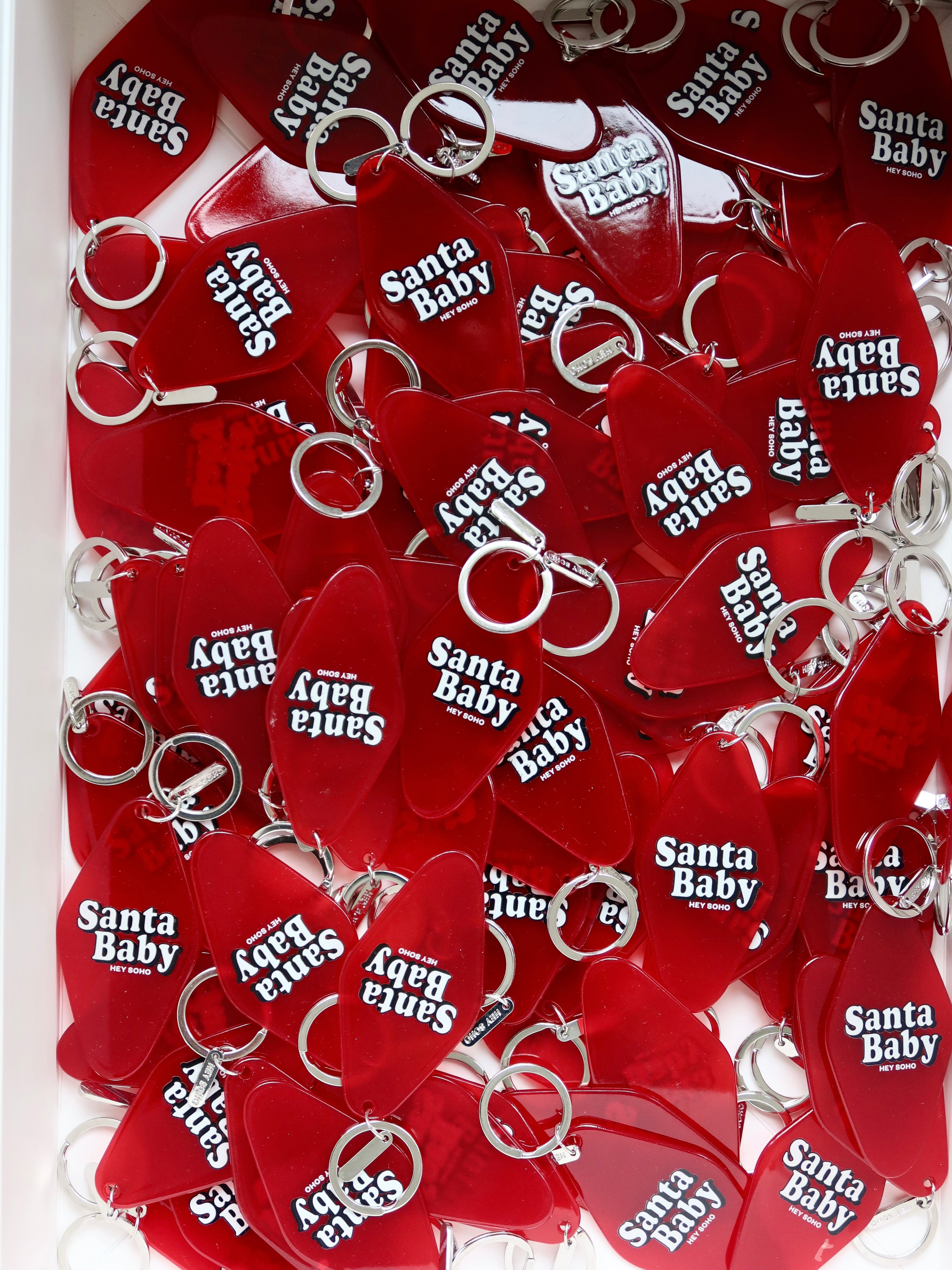 HEY SOHO SANTA BABY SCHLÜSSELANHÄNGER