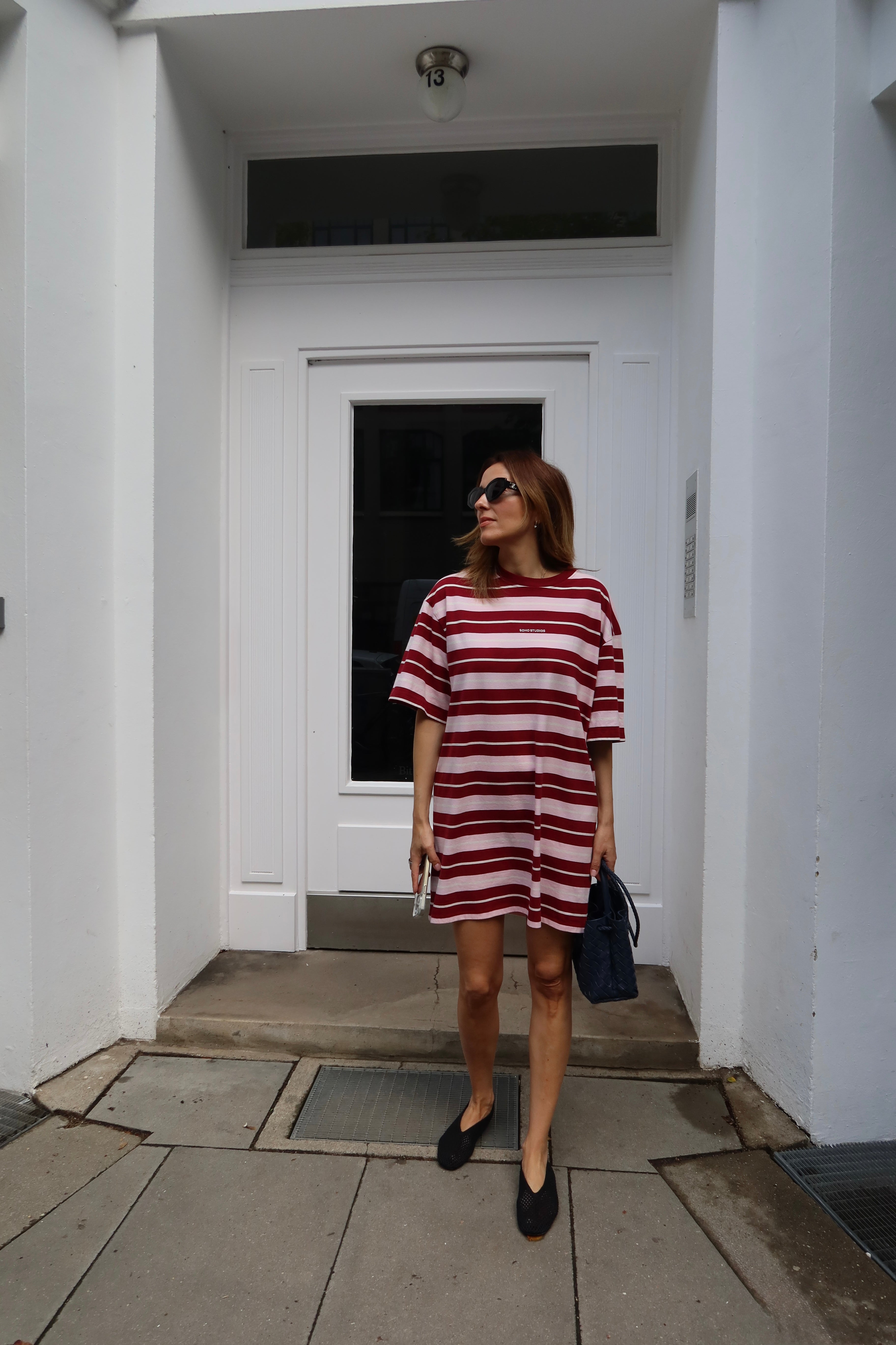 ALVA DRESS MULTISTRIPE
