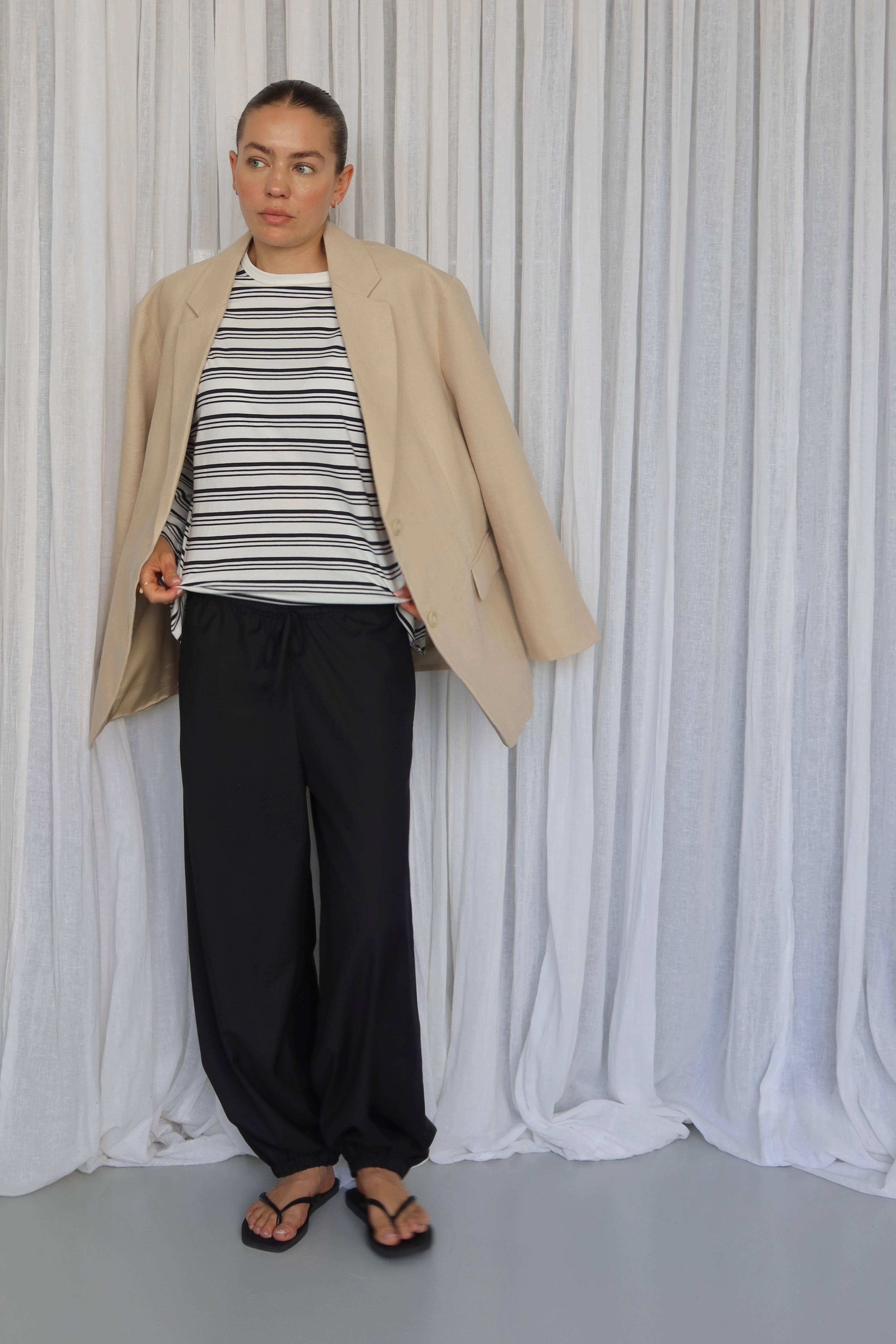 SOHO STUDIOS ANNI BLAZER beige