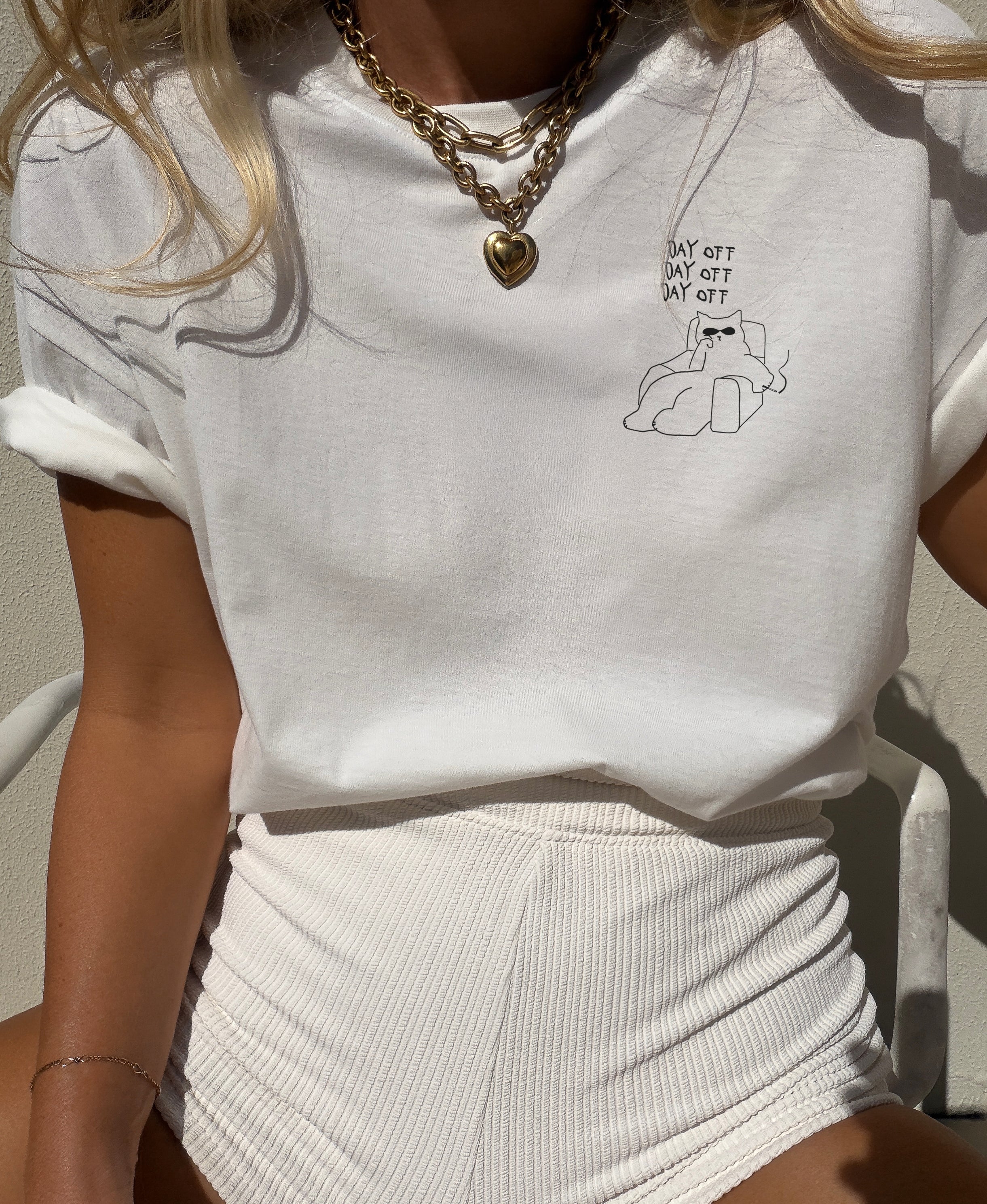 DAY OFF T-Shirt offwhite