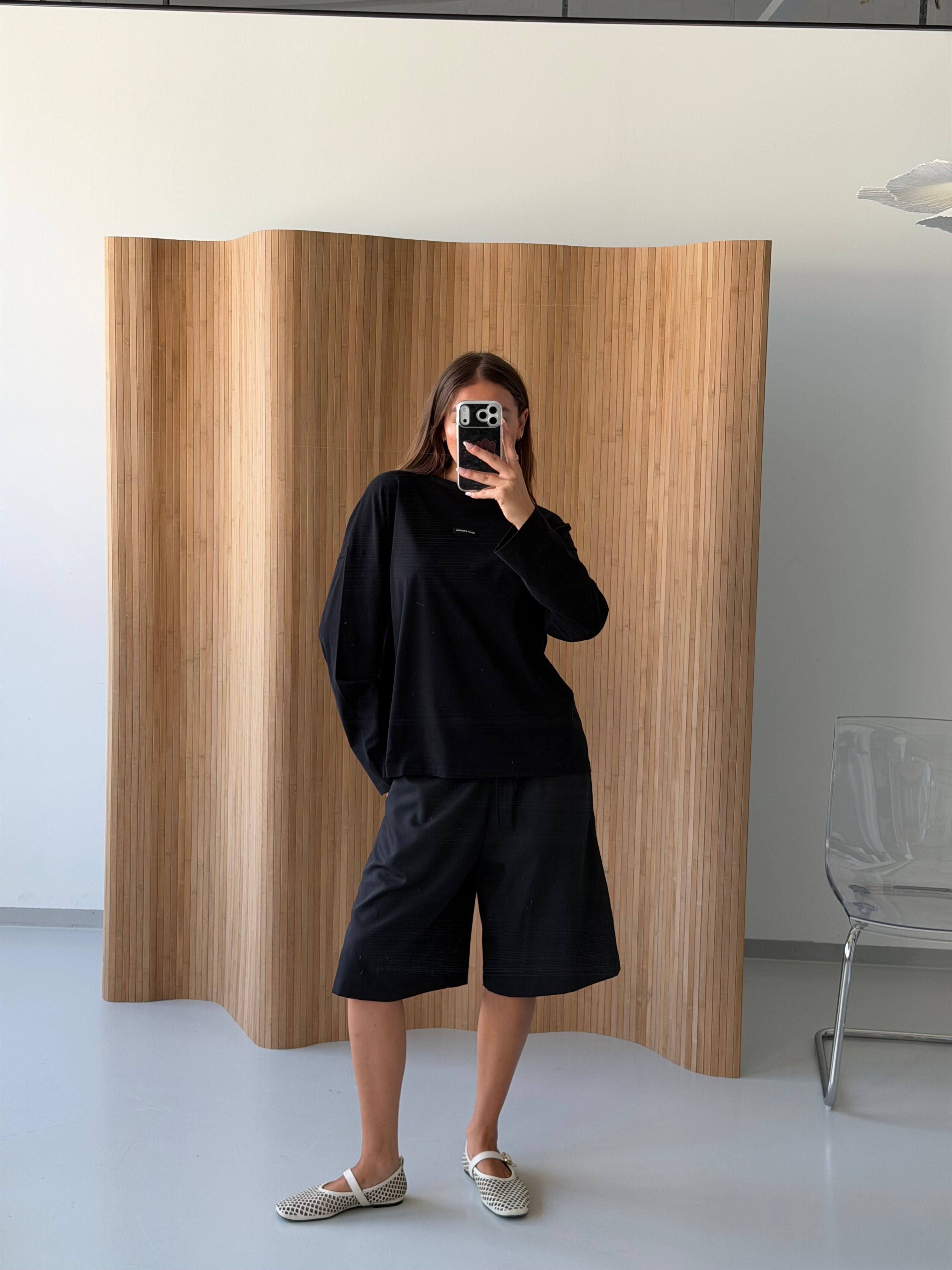 SOHO STUDIOS LIA Longsleeve black