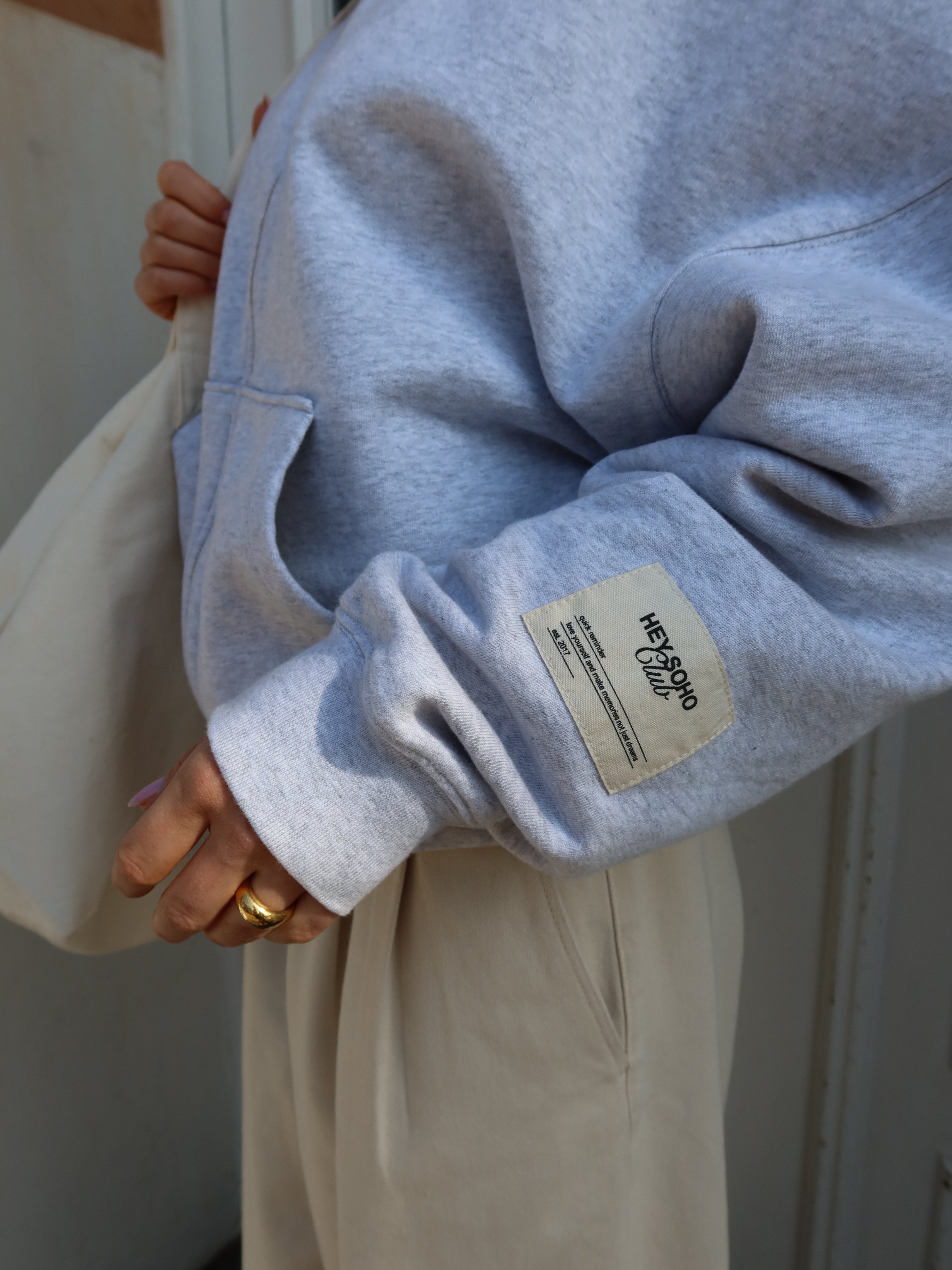 HEY SOHO BASIC SWEATJACKET