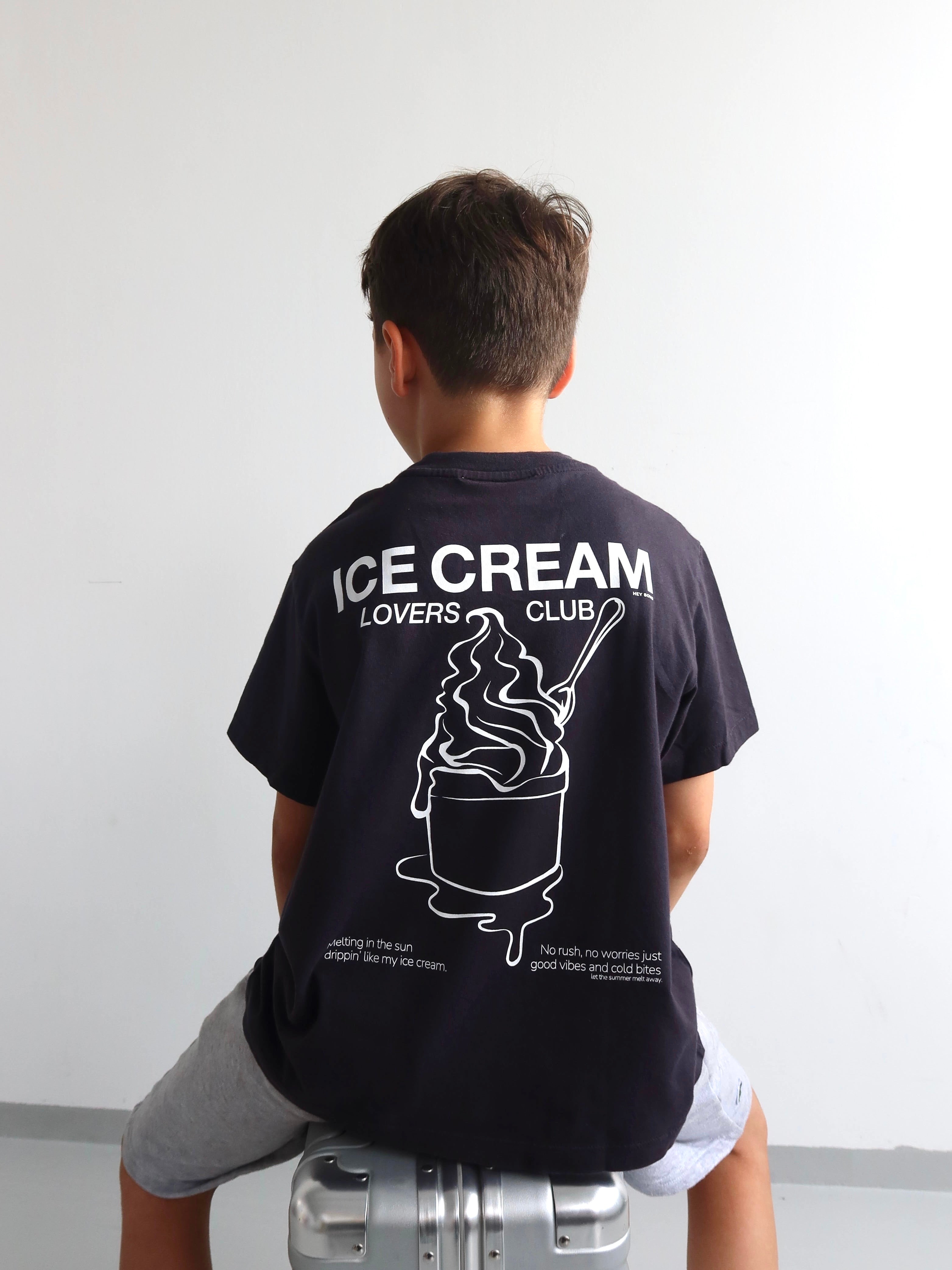 ICE CREAM LOVER Kids T-Shirt (fällt eine Nummer kleiner aus)