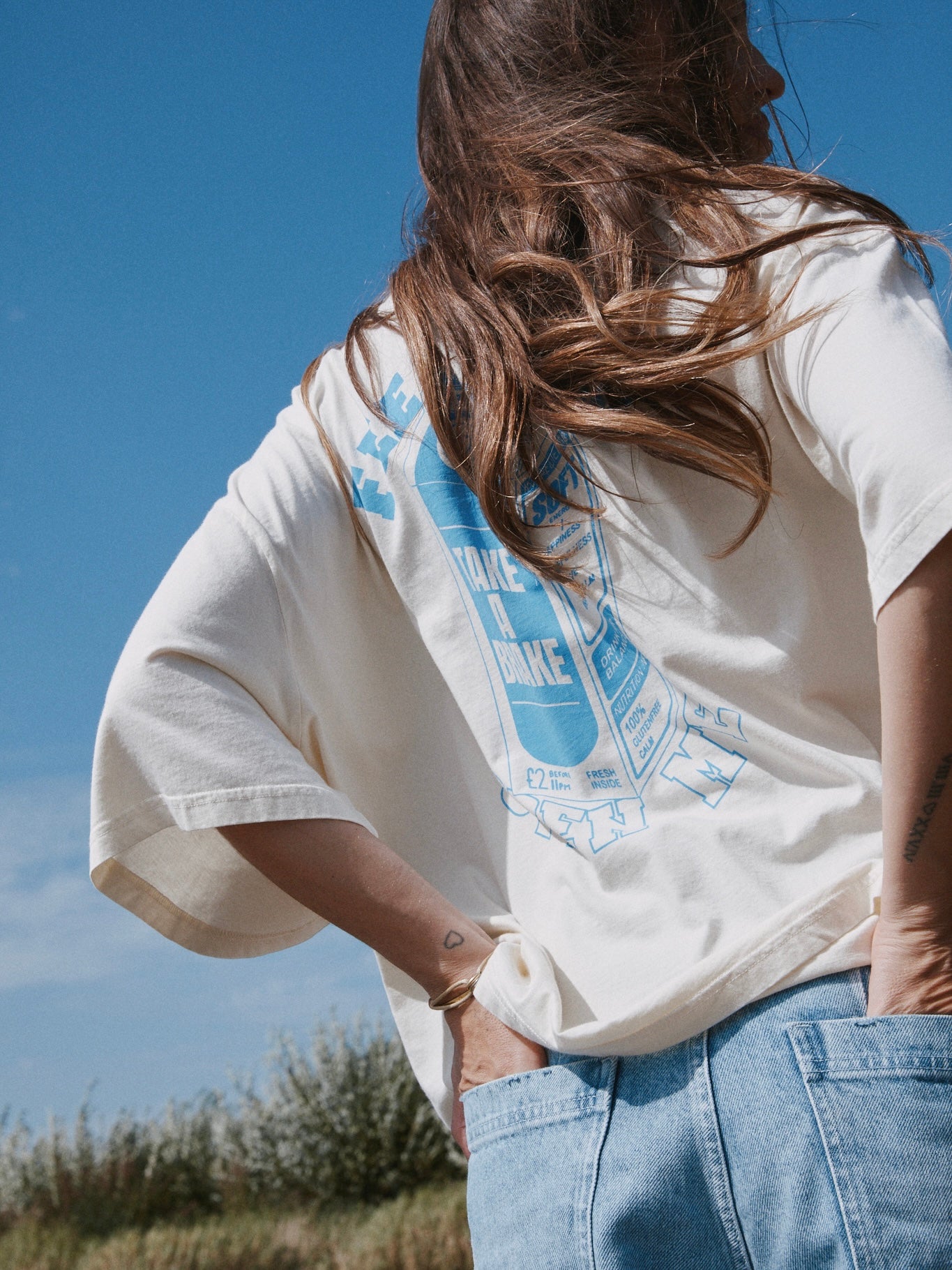 FEEL GOOD T-SHIRT OFF WHITE