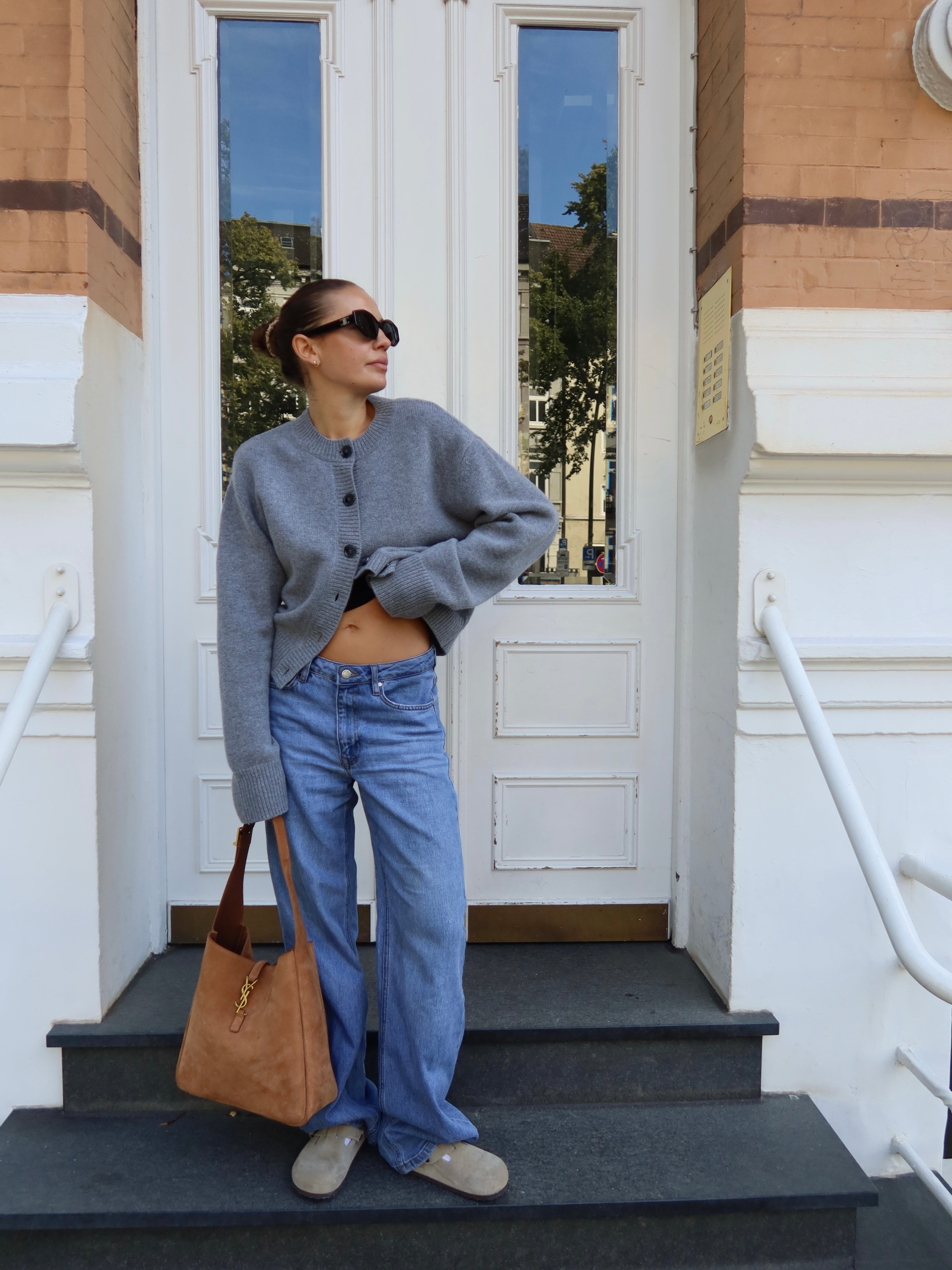 KATE CARDIGAN grey melange